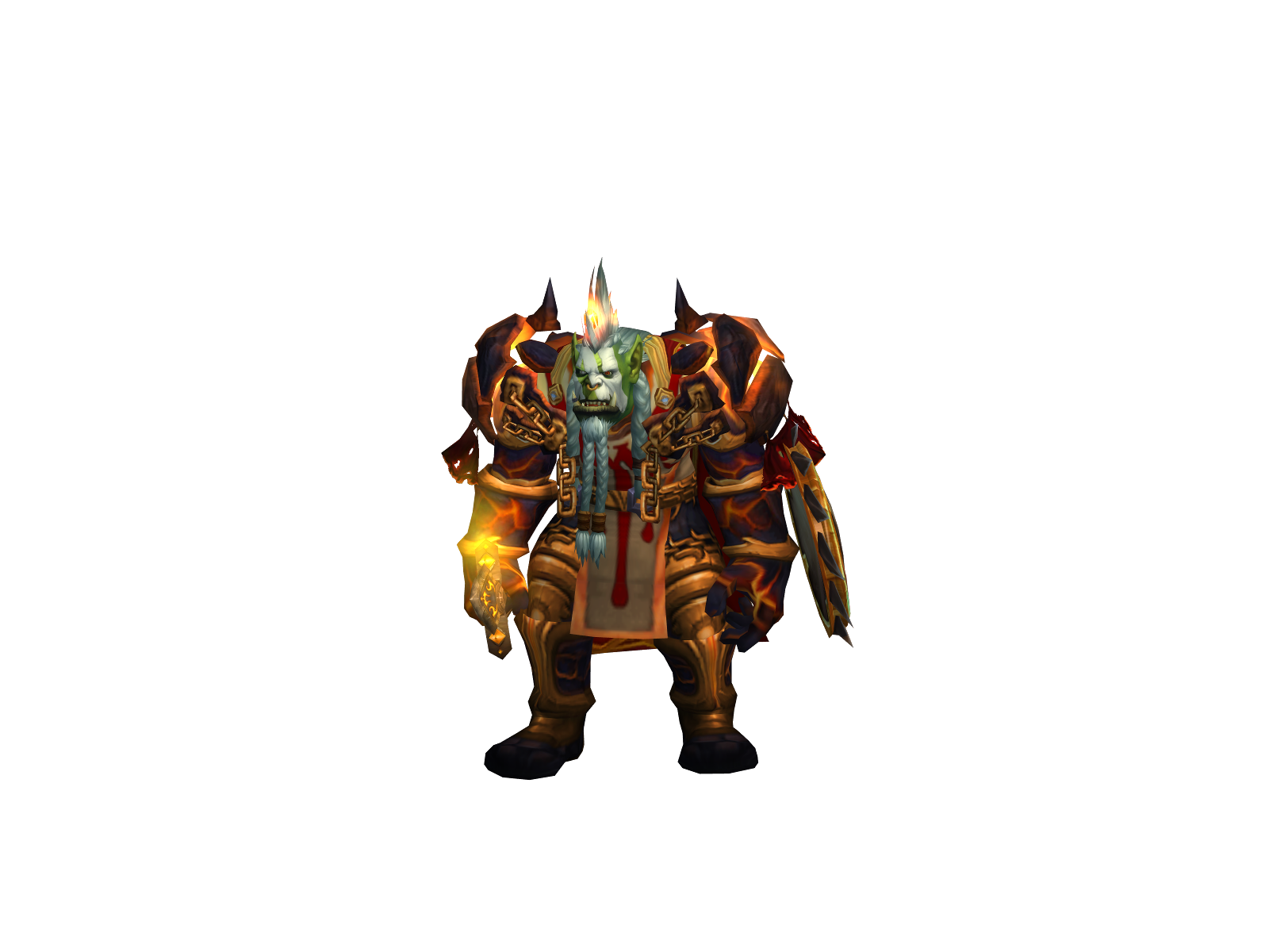 Shamlicious 3D character render