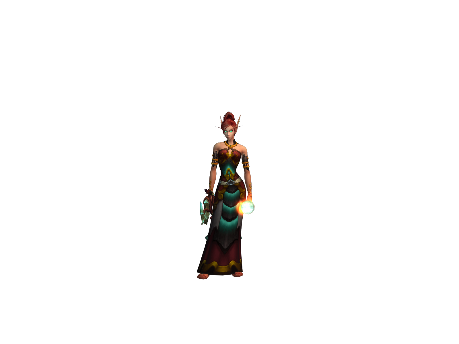 Mizhealin 3D character render