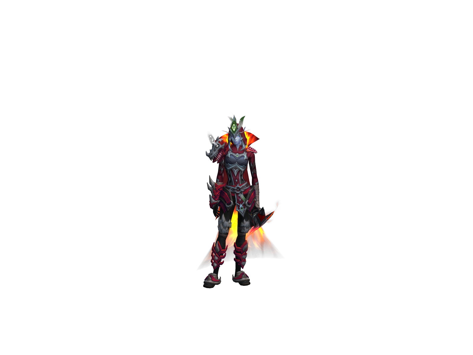 Braska 3D character render