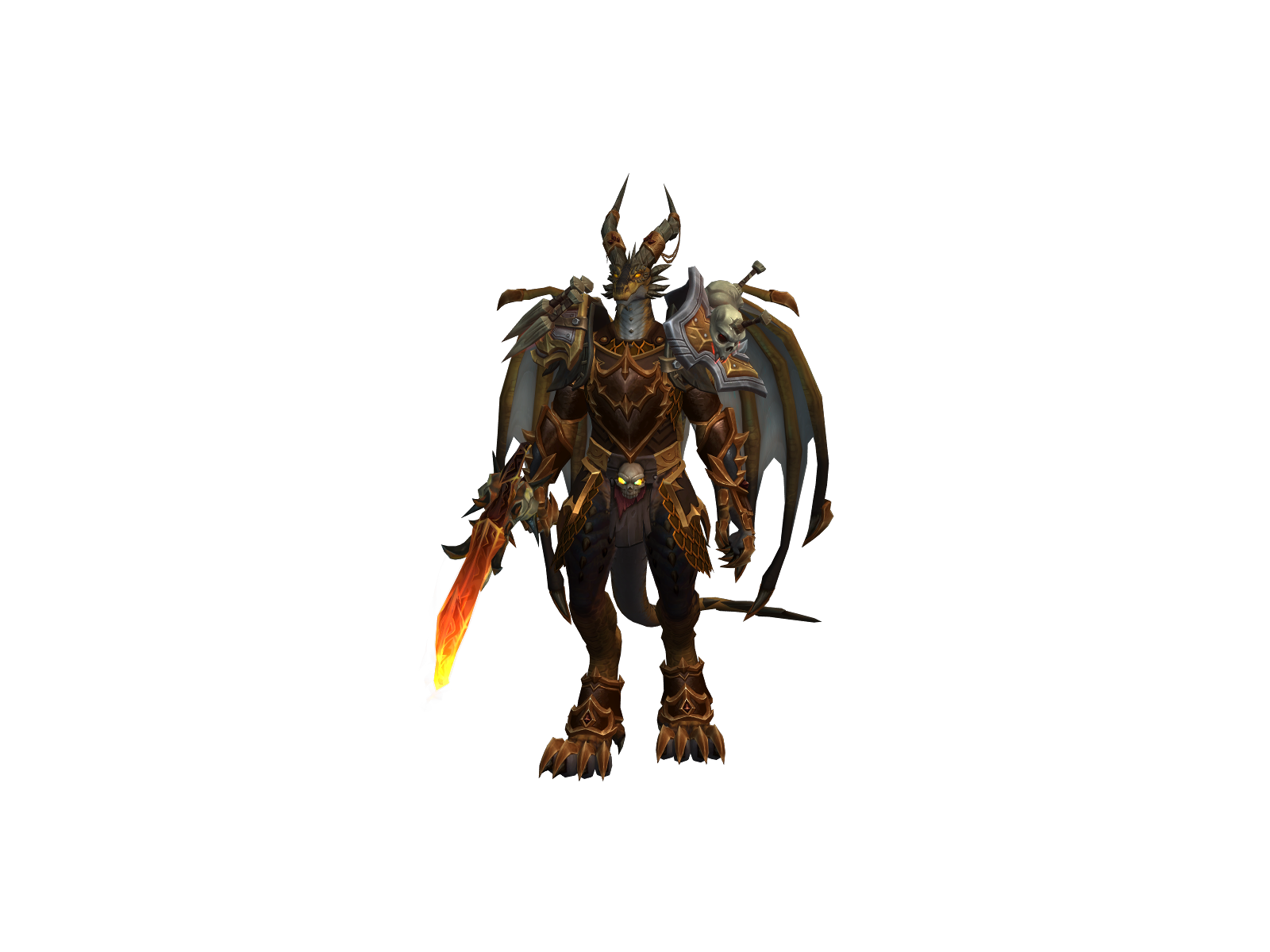 Draylin 3D character render