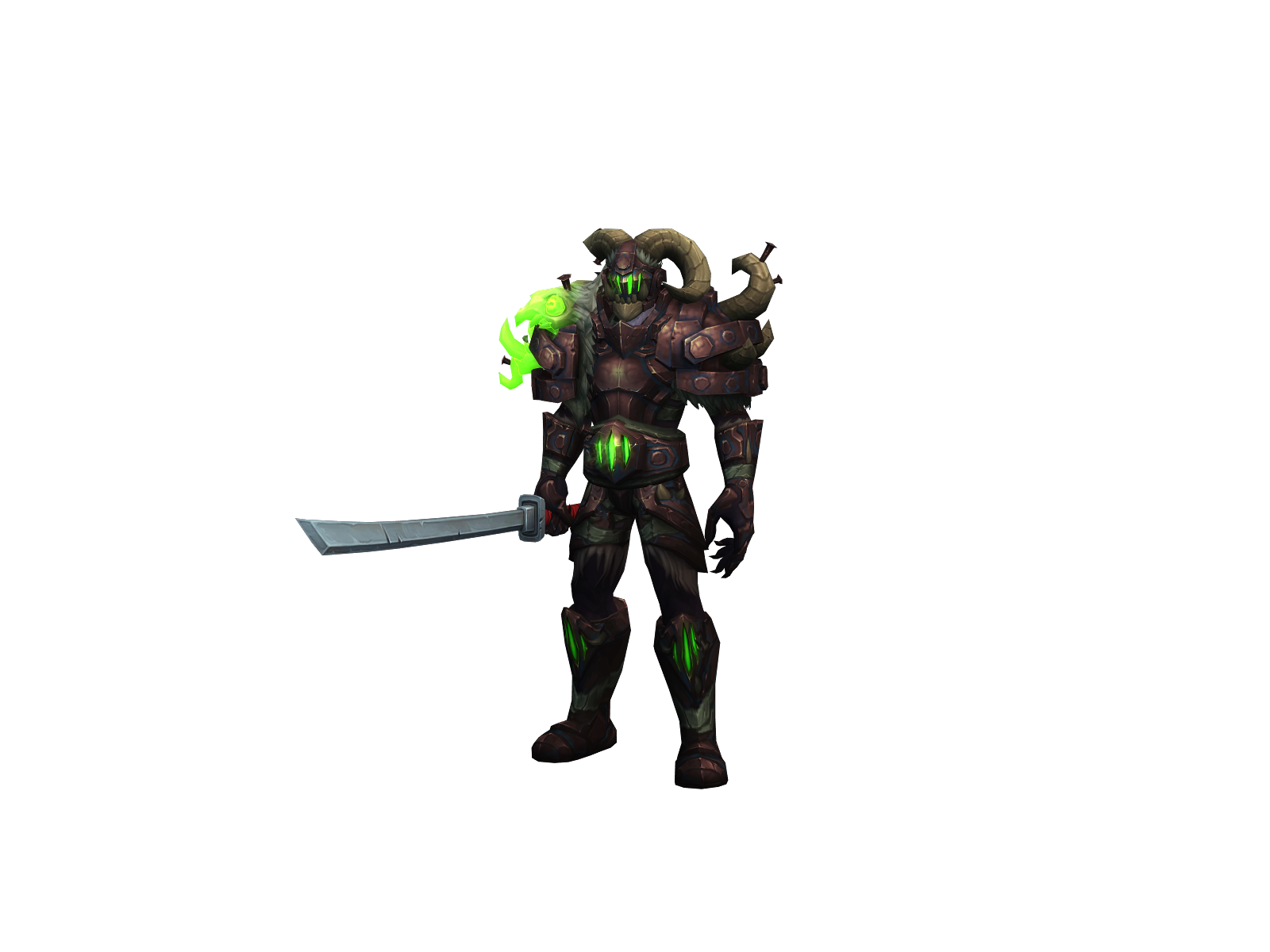 Yarric 3D character render