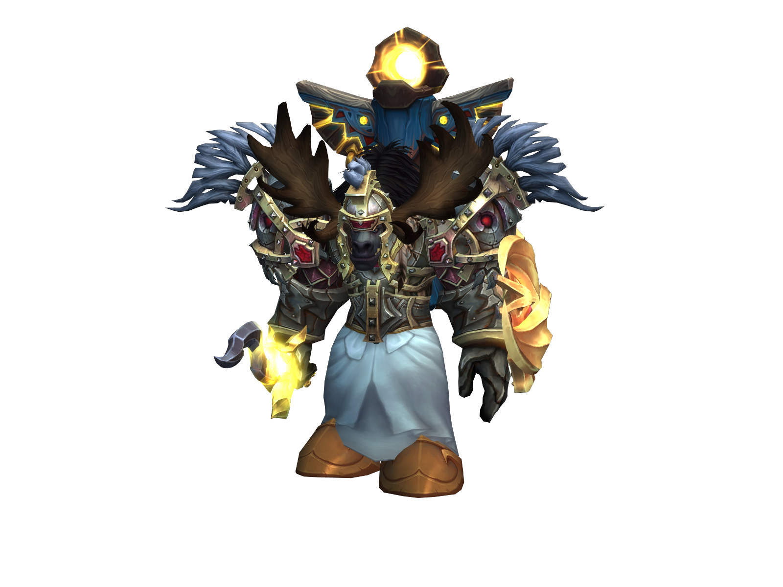 Peonhero 3D character render
