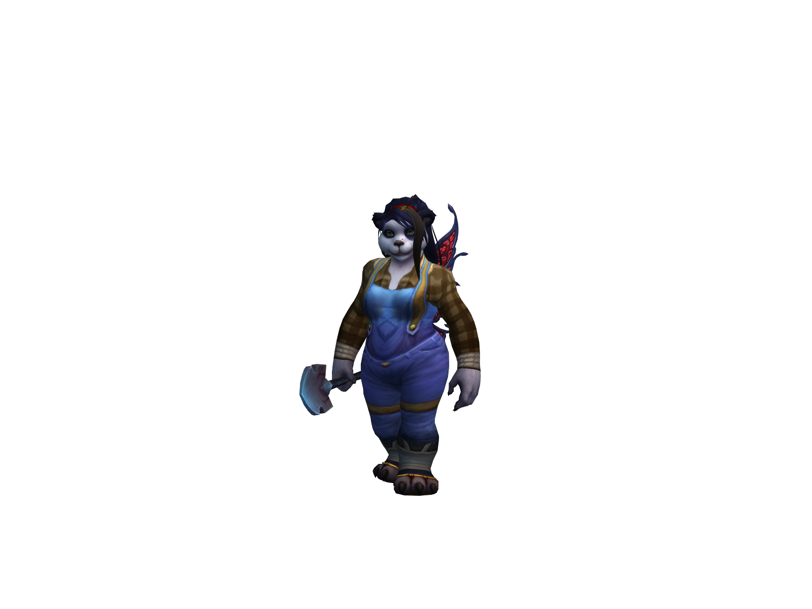 Tinhea 3D character render