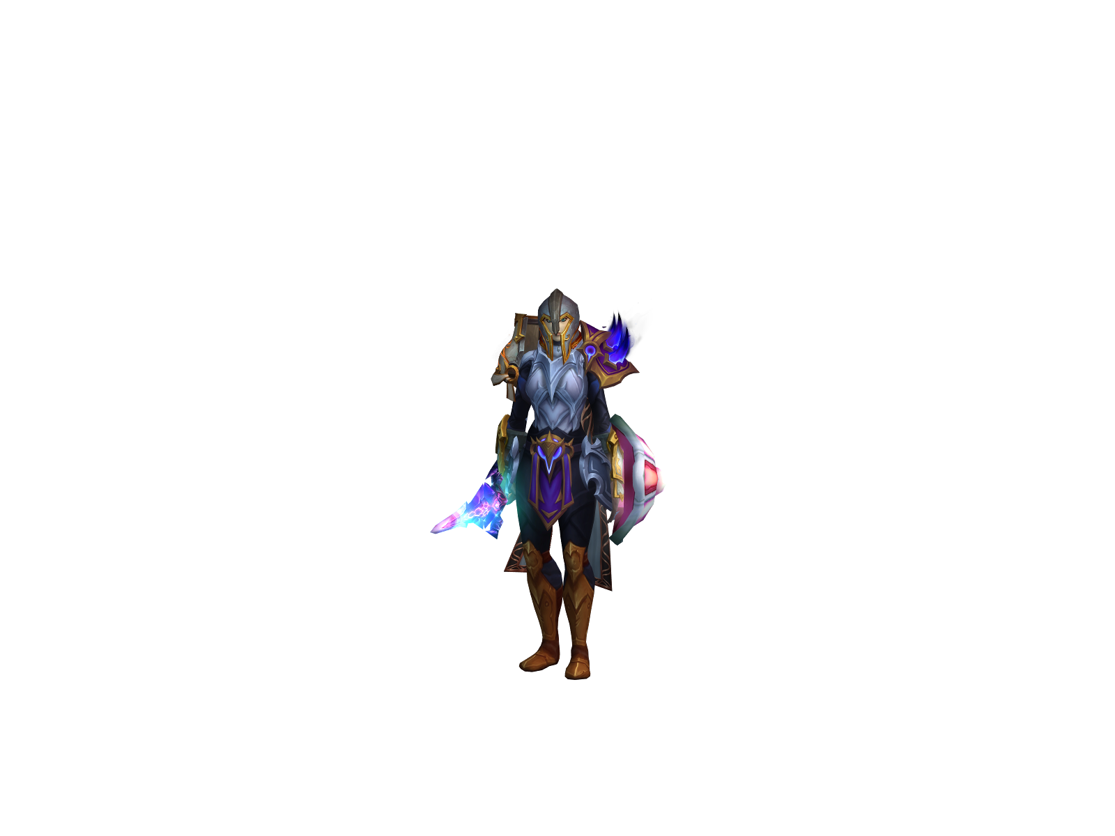 Lightforged 3D character render