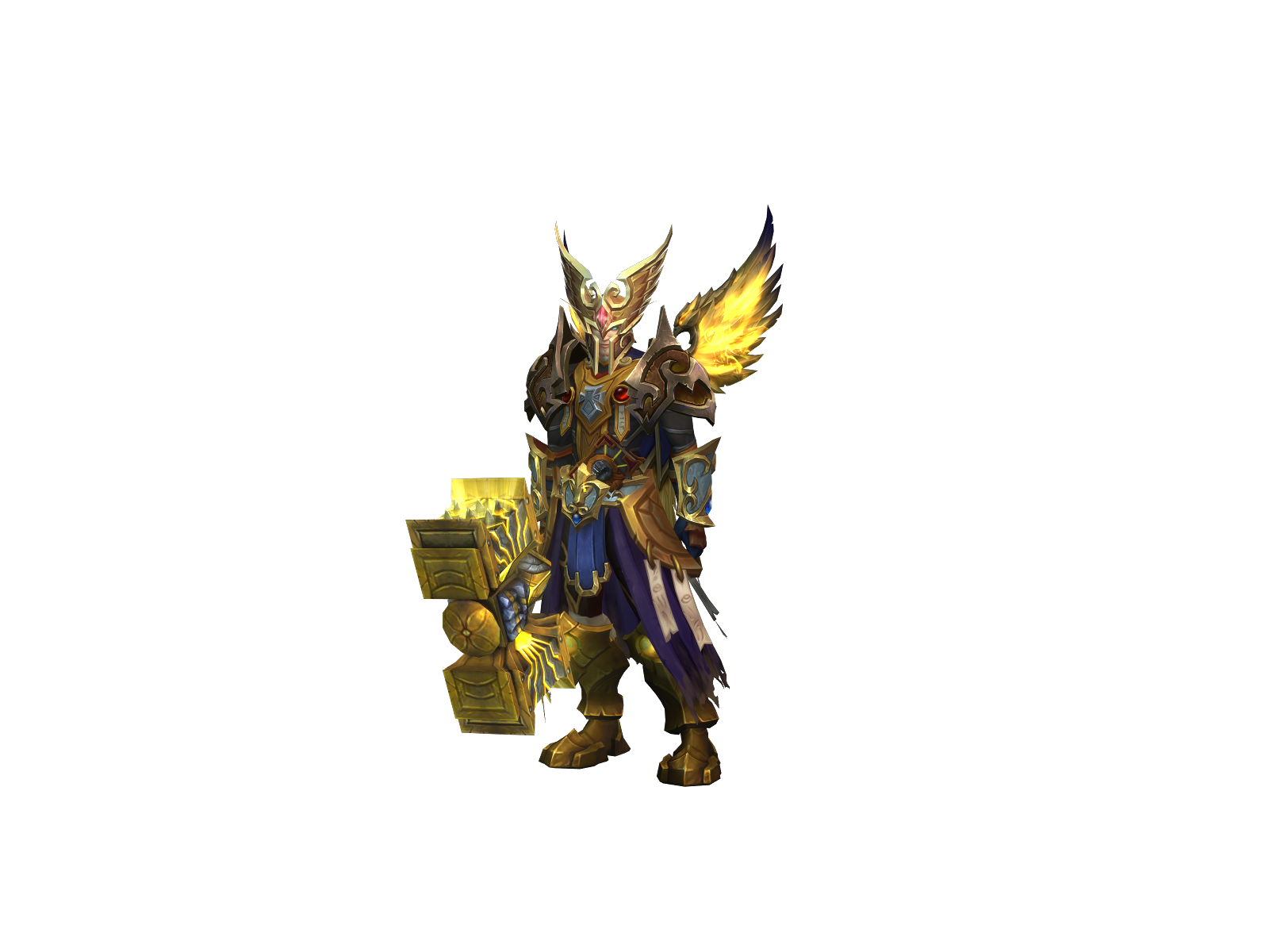 Junpaladin 3D character render
