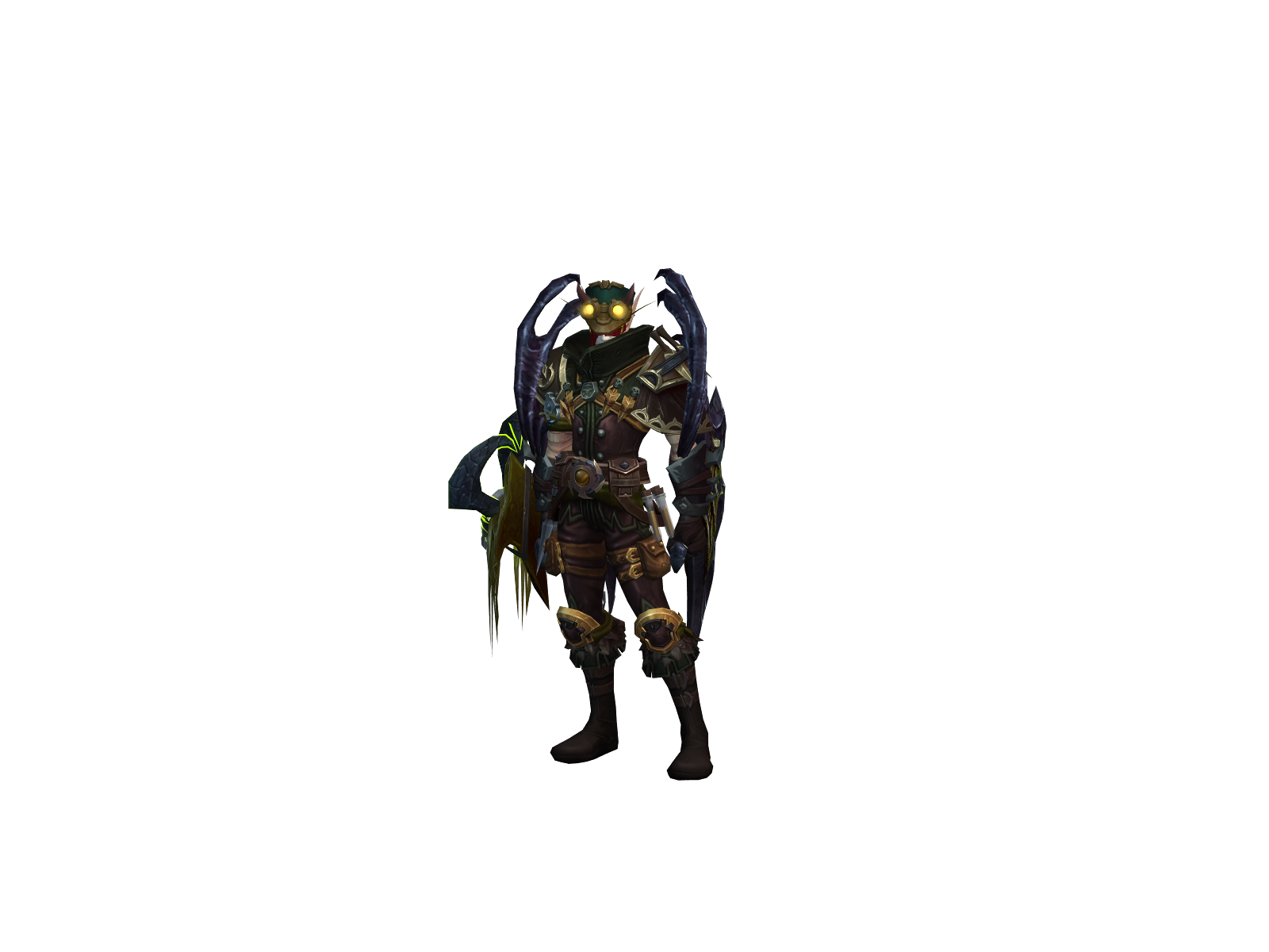 Phyntom 3D character render