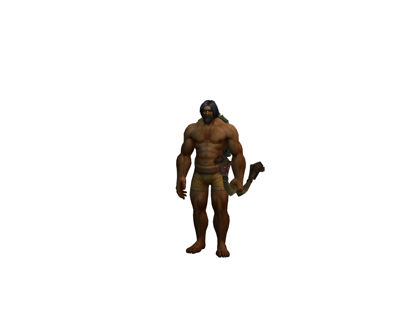 Bigstem 3D character render