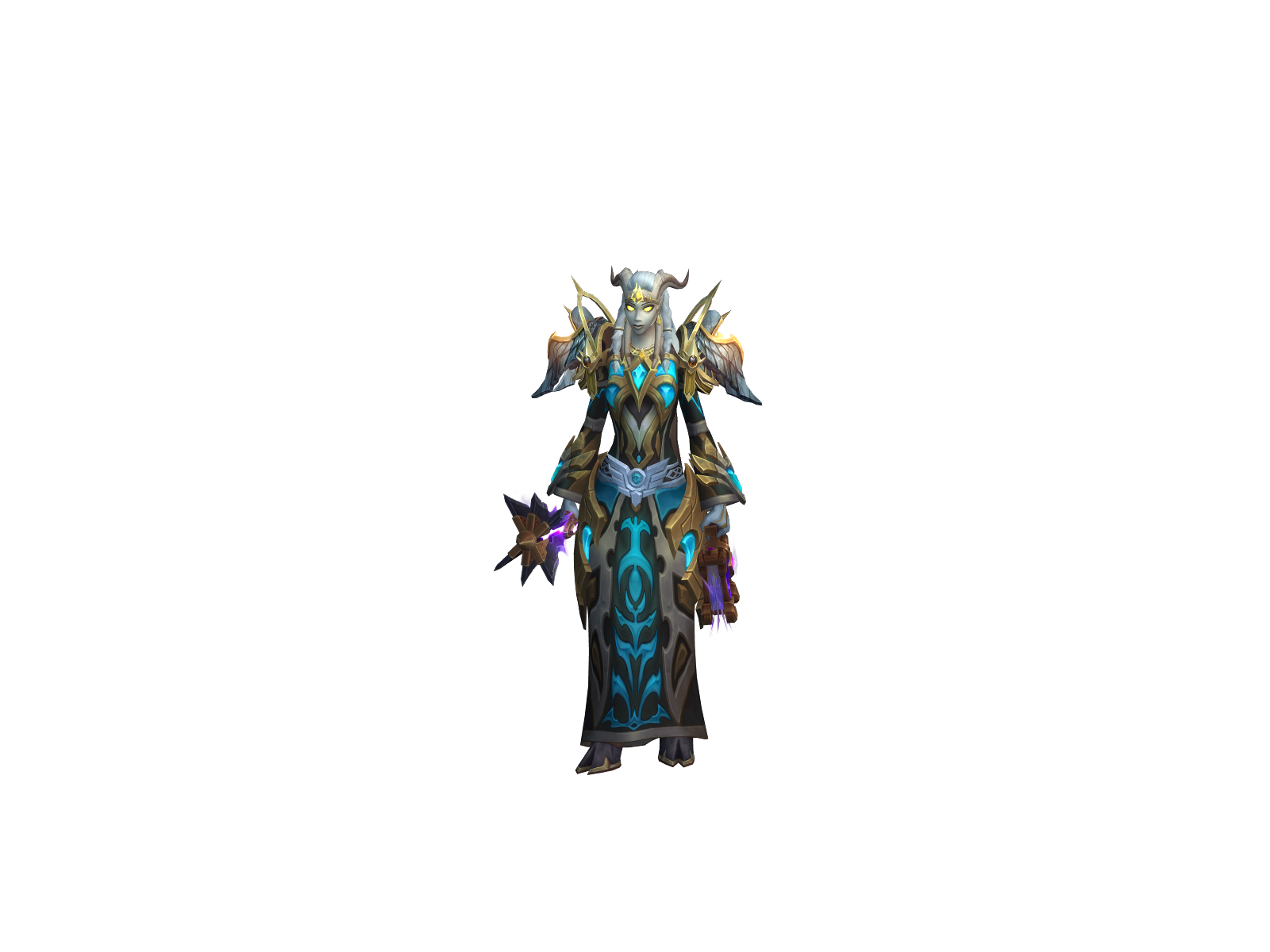Yelda 3D character render