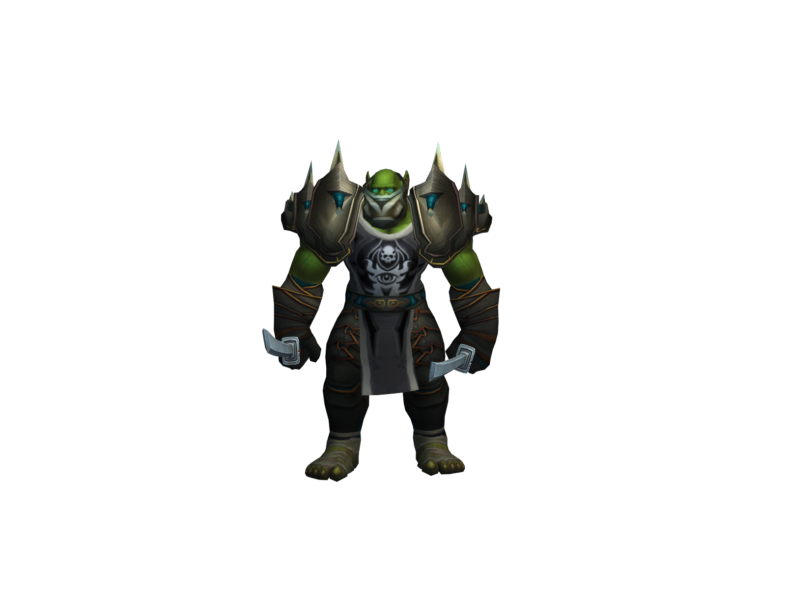 Fulgore 3D character render