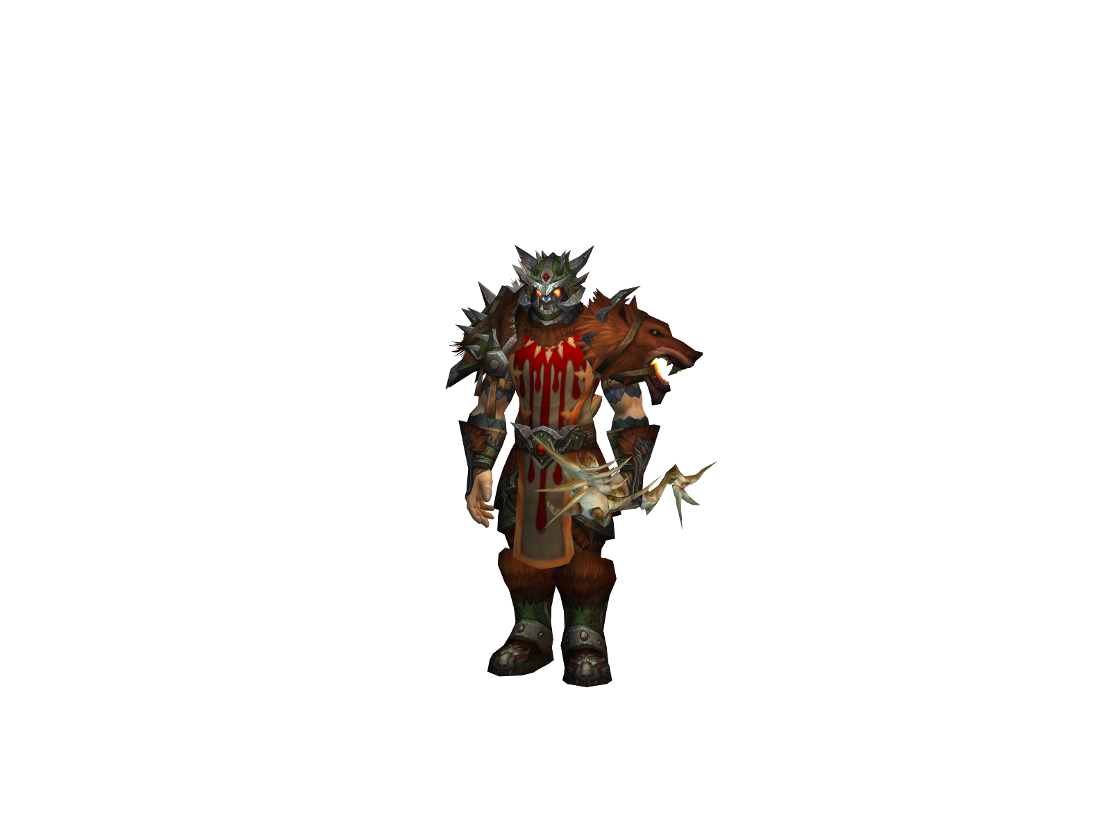 Reckoner 3D character render