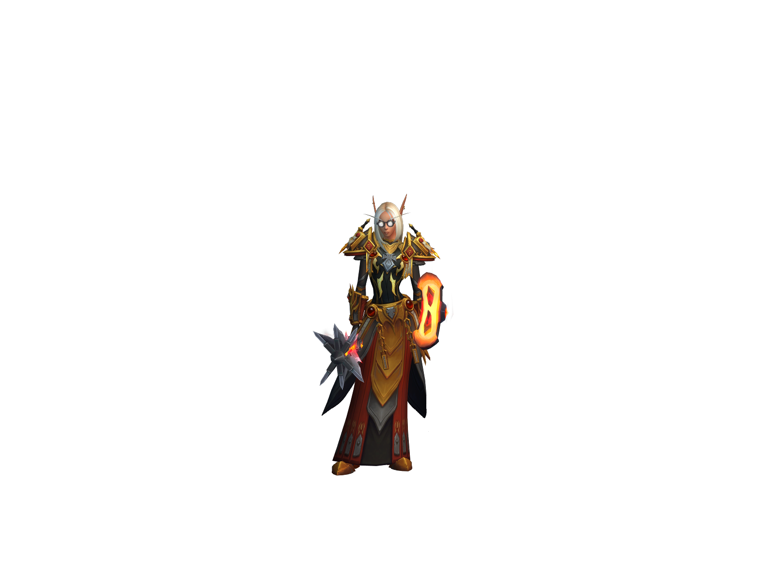 Teav 3D character render