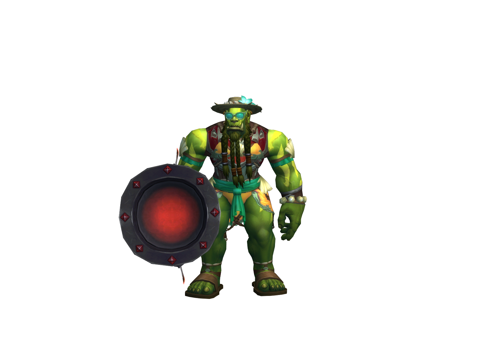 Triplelegswp 3D character render