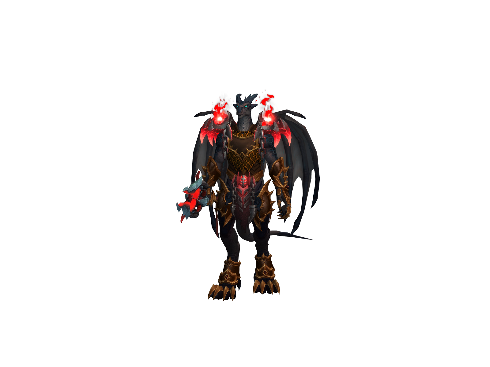 Dragonpandas 3D character render
