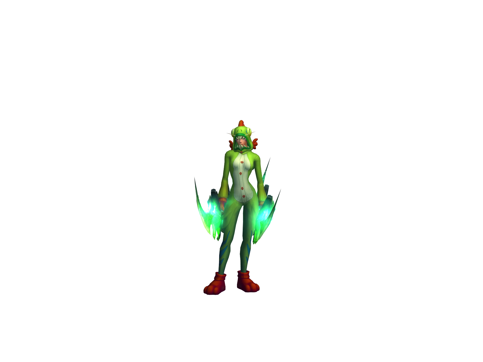 Dewkee 3D character render