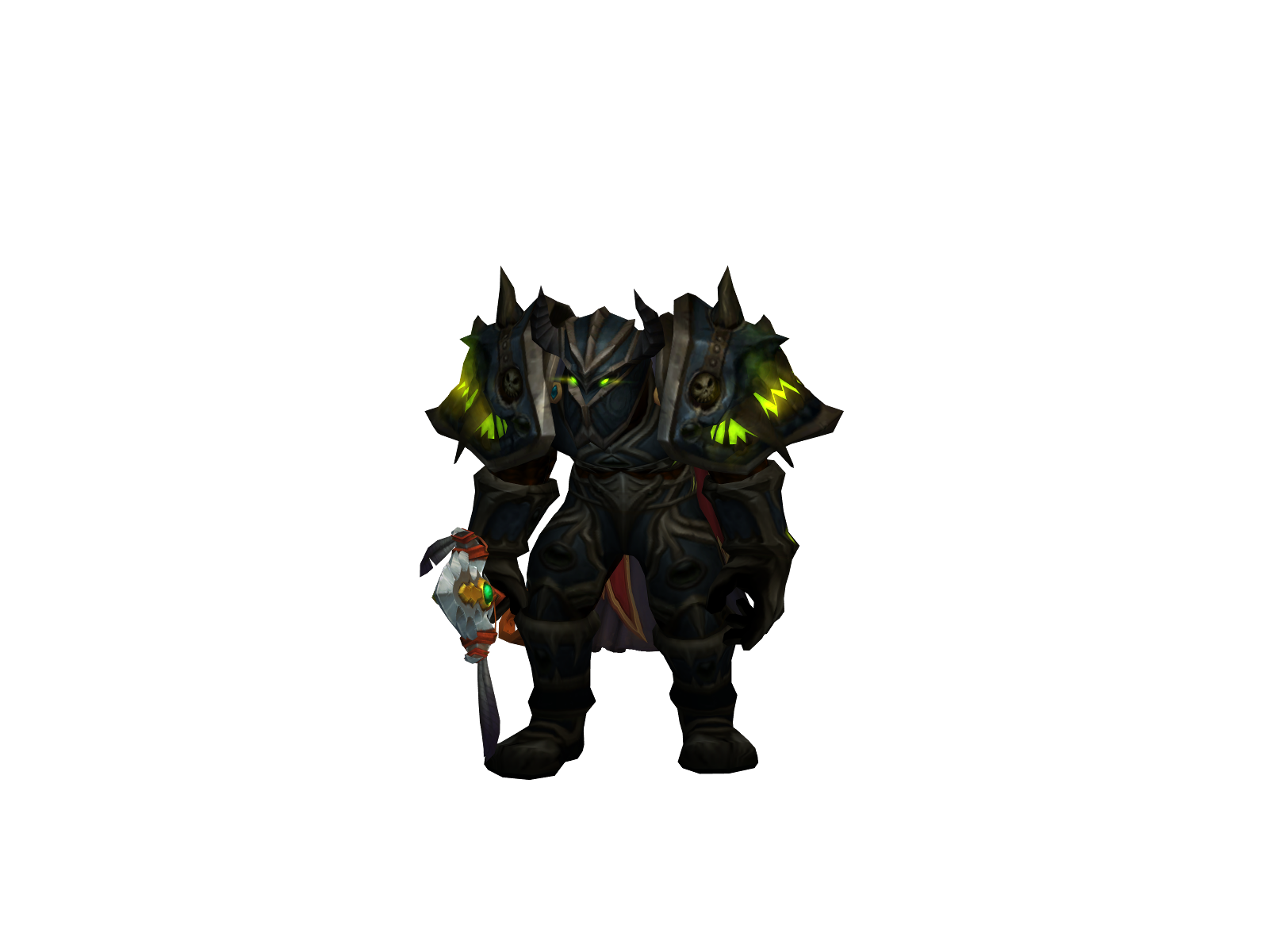 Twoshotdrop 3D character render