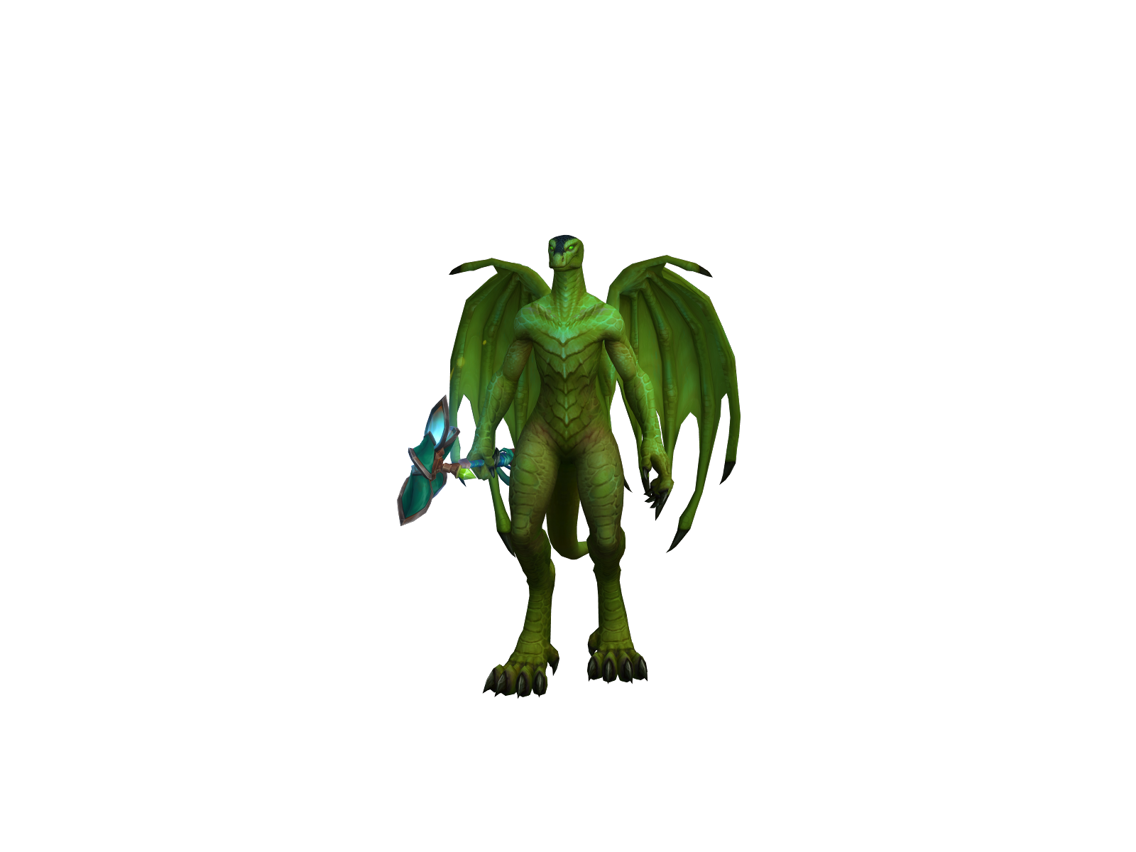 Takesinlight 3D character render