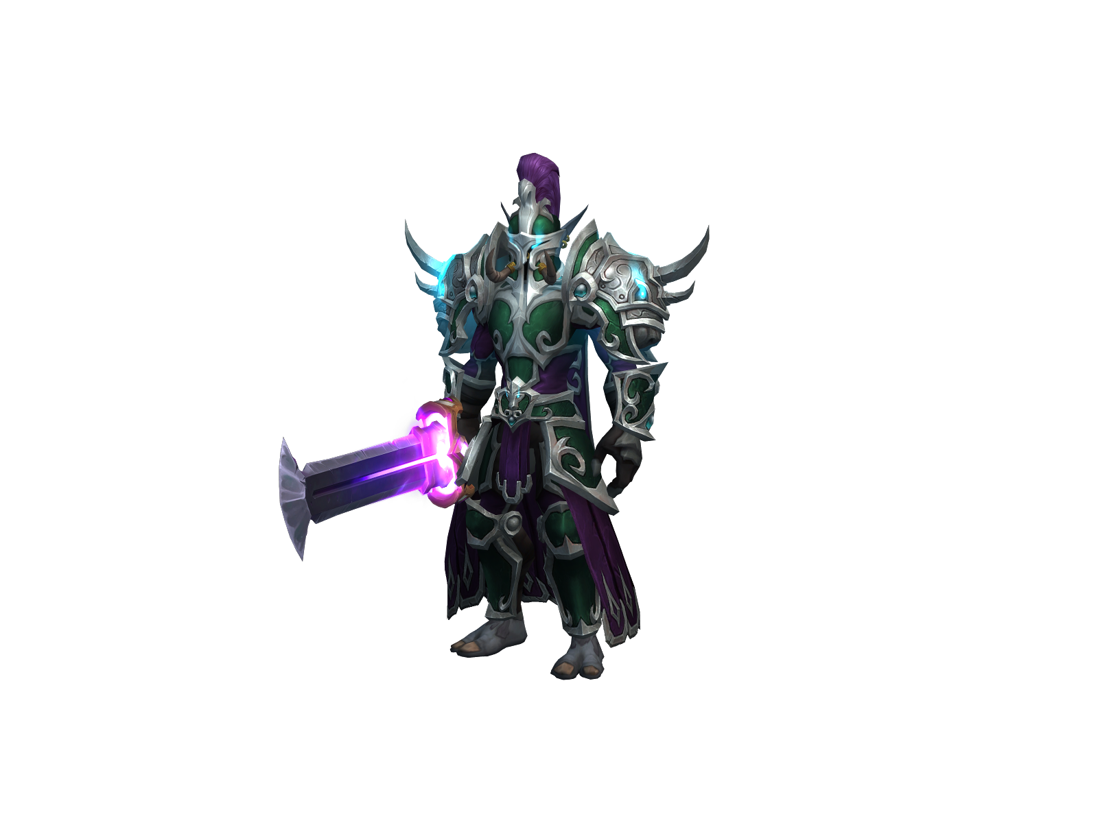 Wackamoe 3D character render