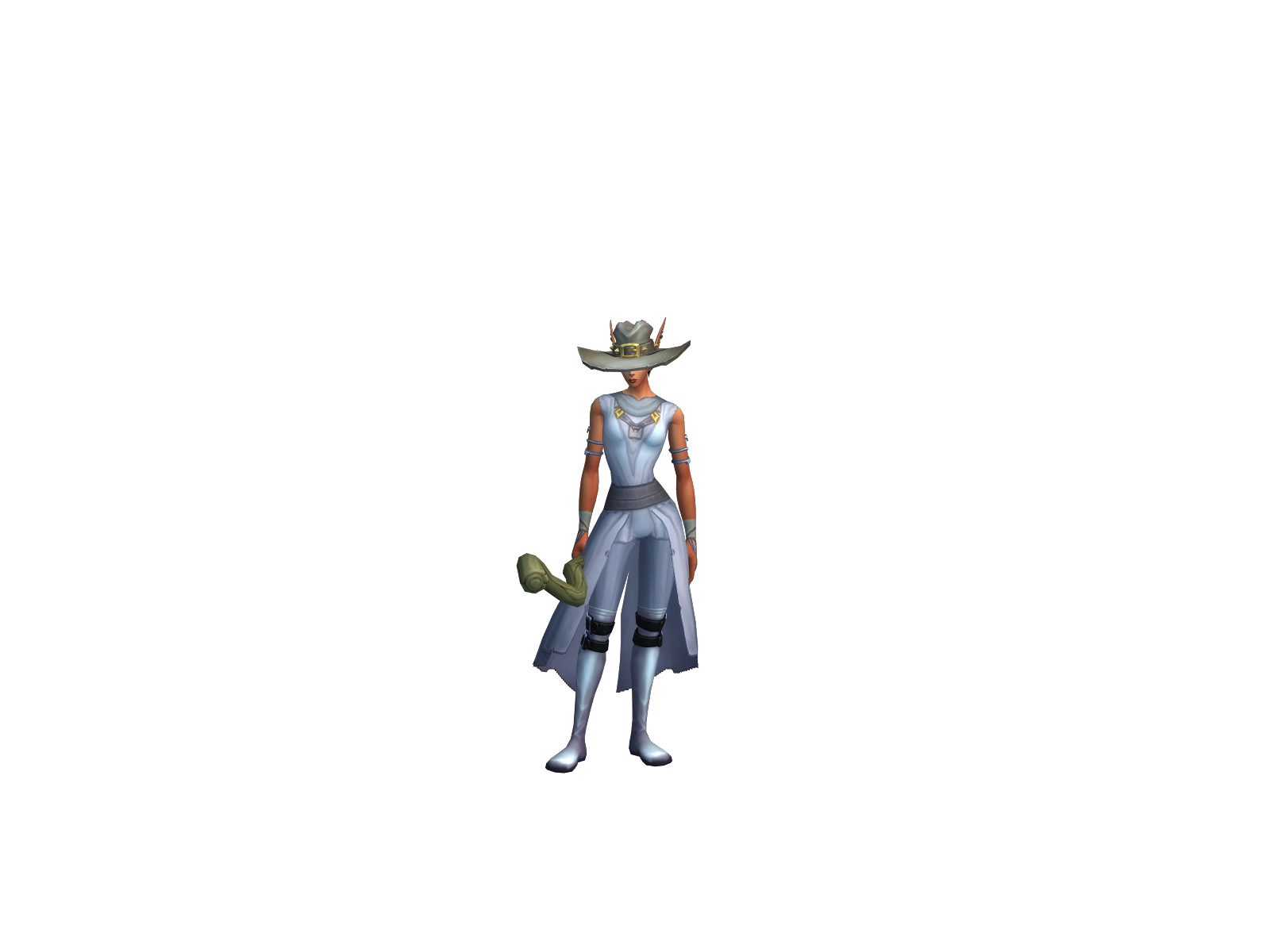 Adamantia 3D character render