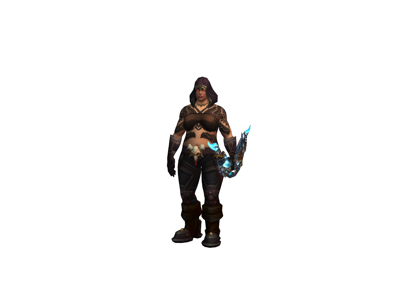 Pelihunt 3D character render
