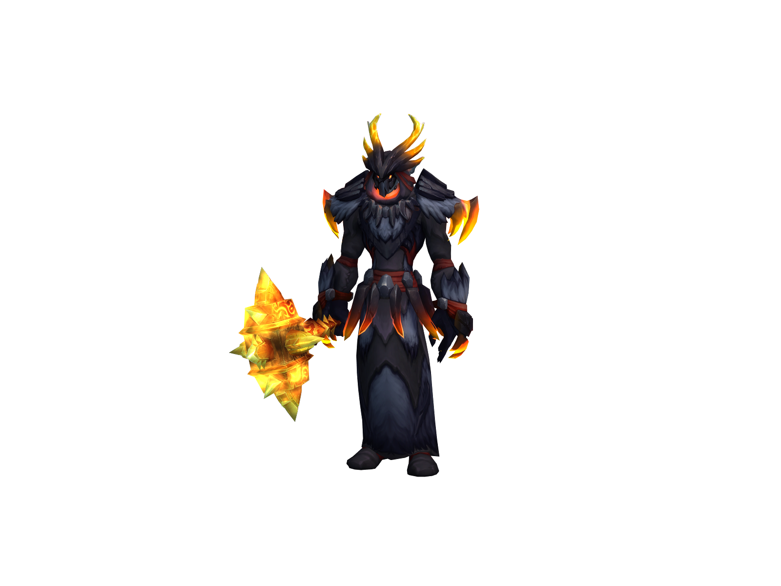 Pawrey 3D character render