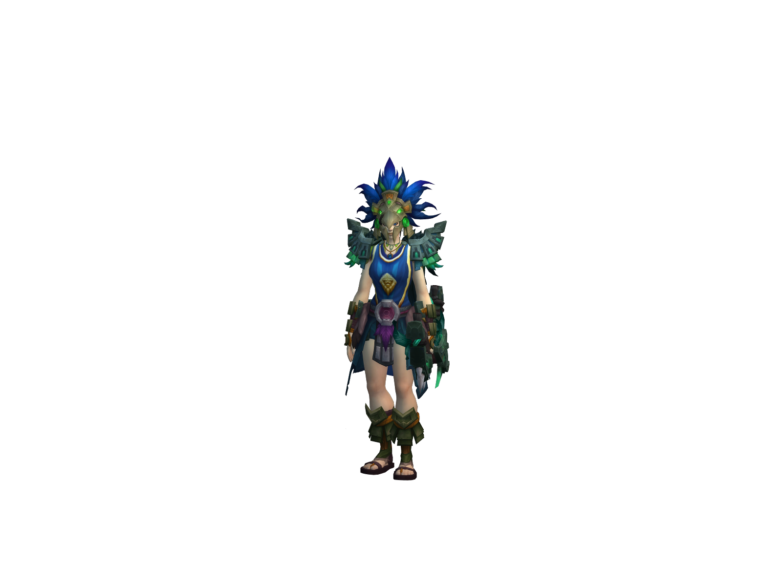 Sylvara 3D character render