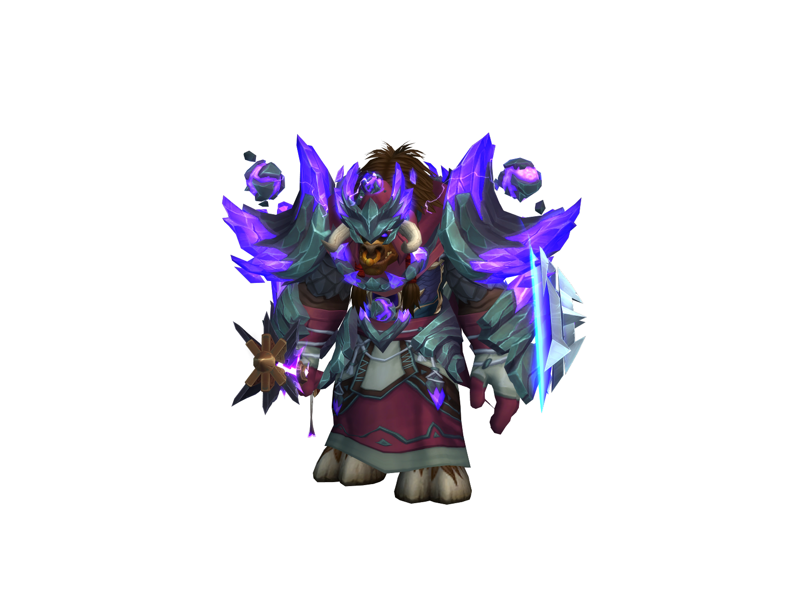 Spiritcrush 3D character render