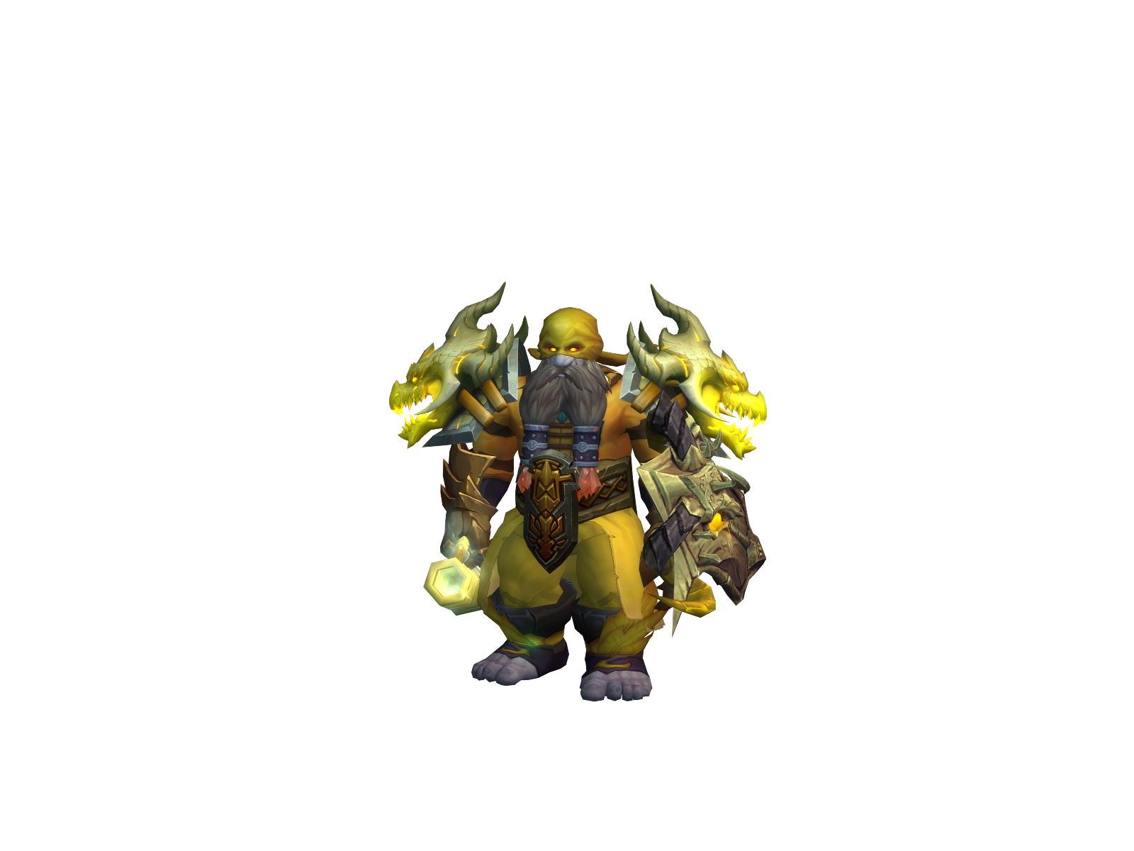 Flangus 3D character render