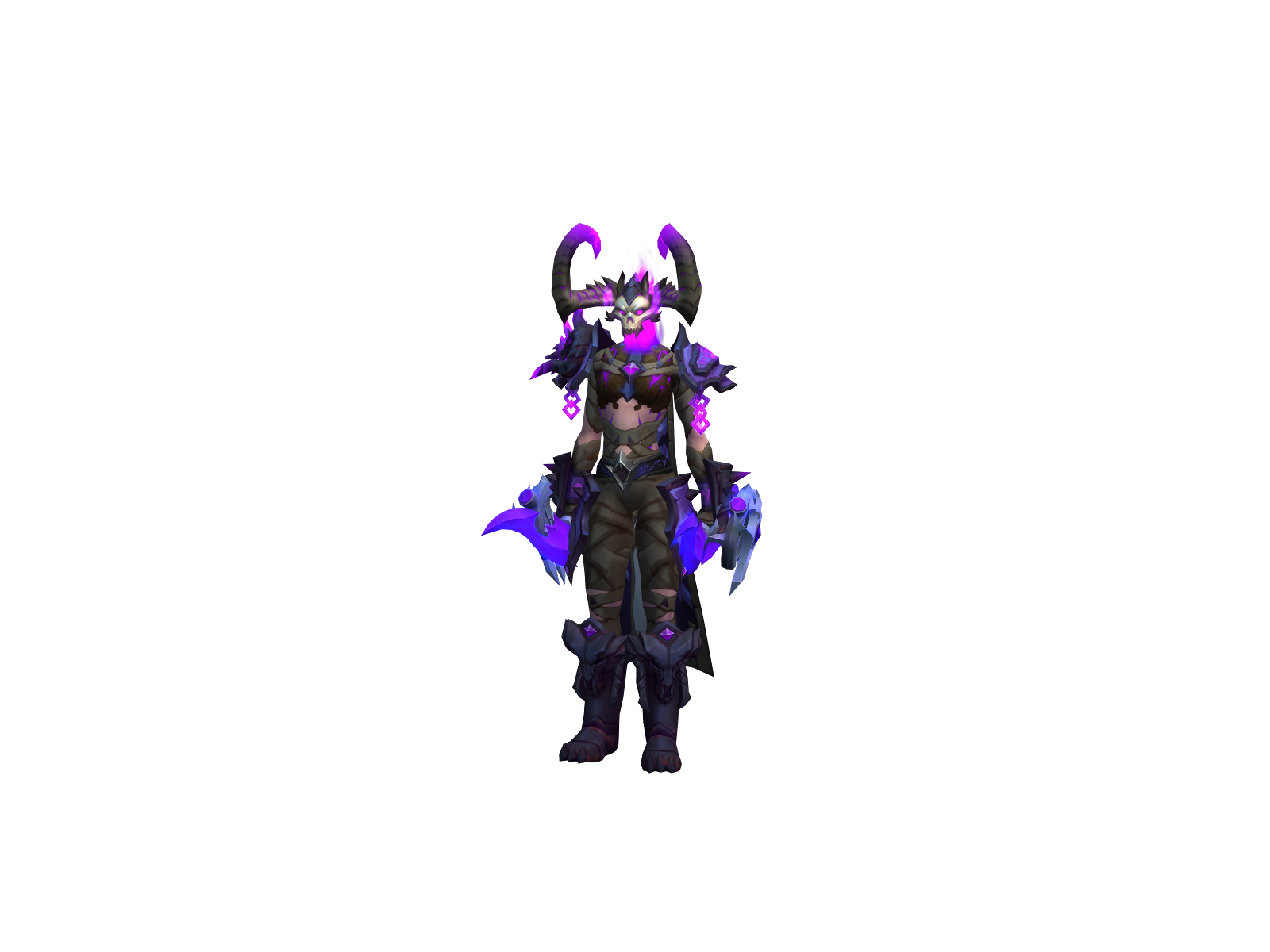 Snowscythe 3D character render