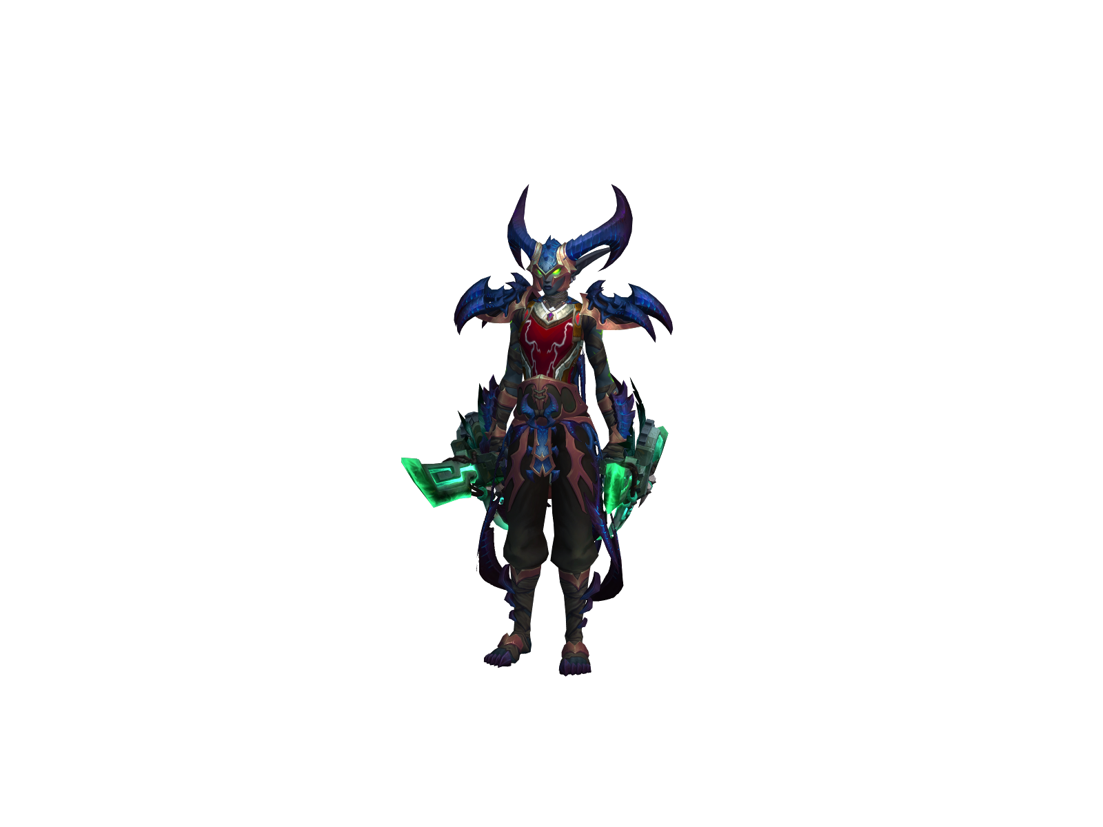 Ljevilin 3D character render