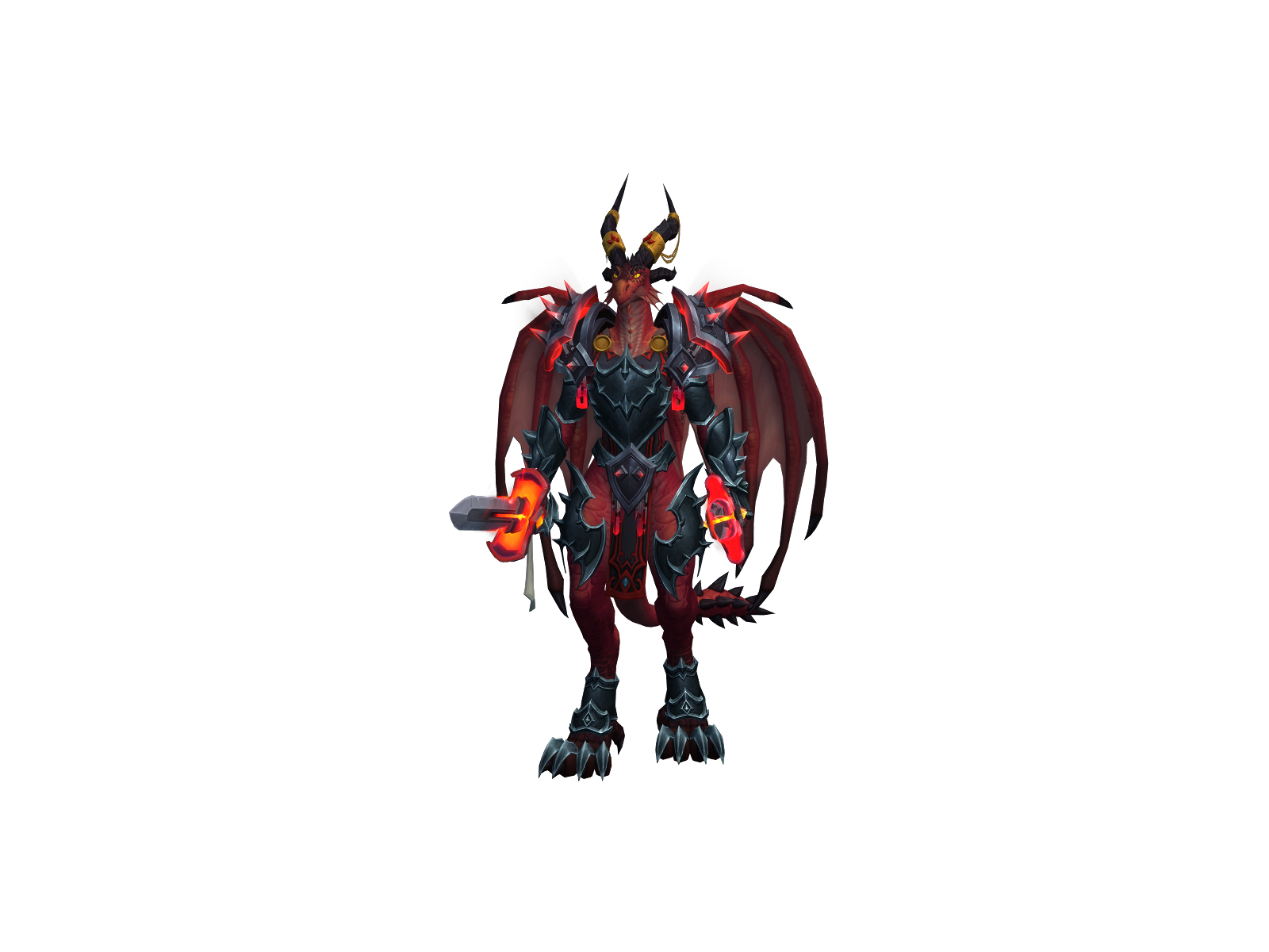 Hush 3D character render