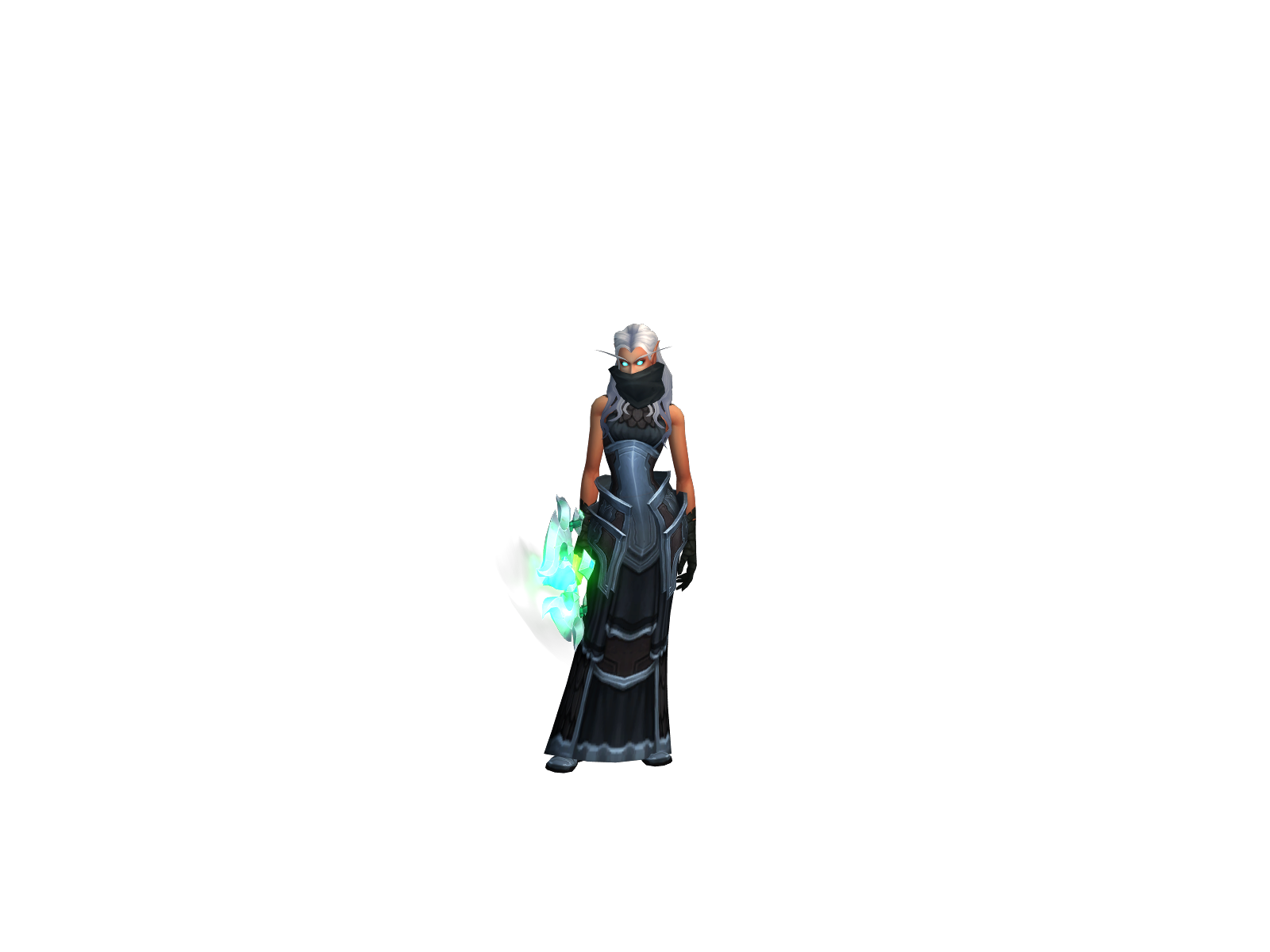 Peliwhite 3D character render