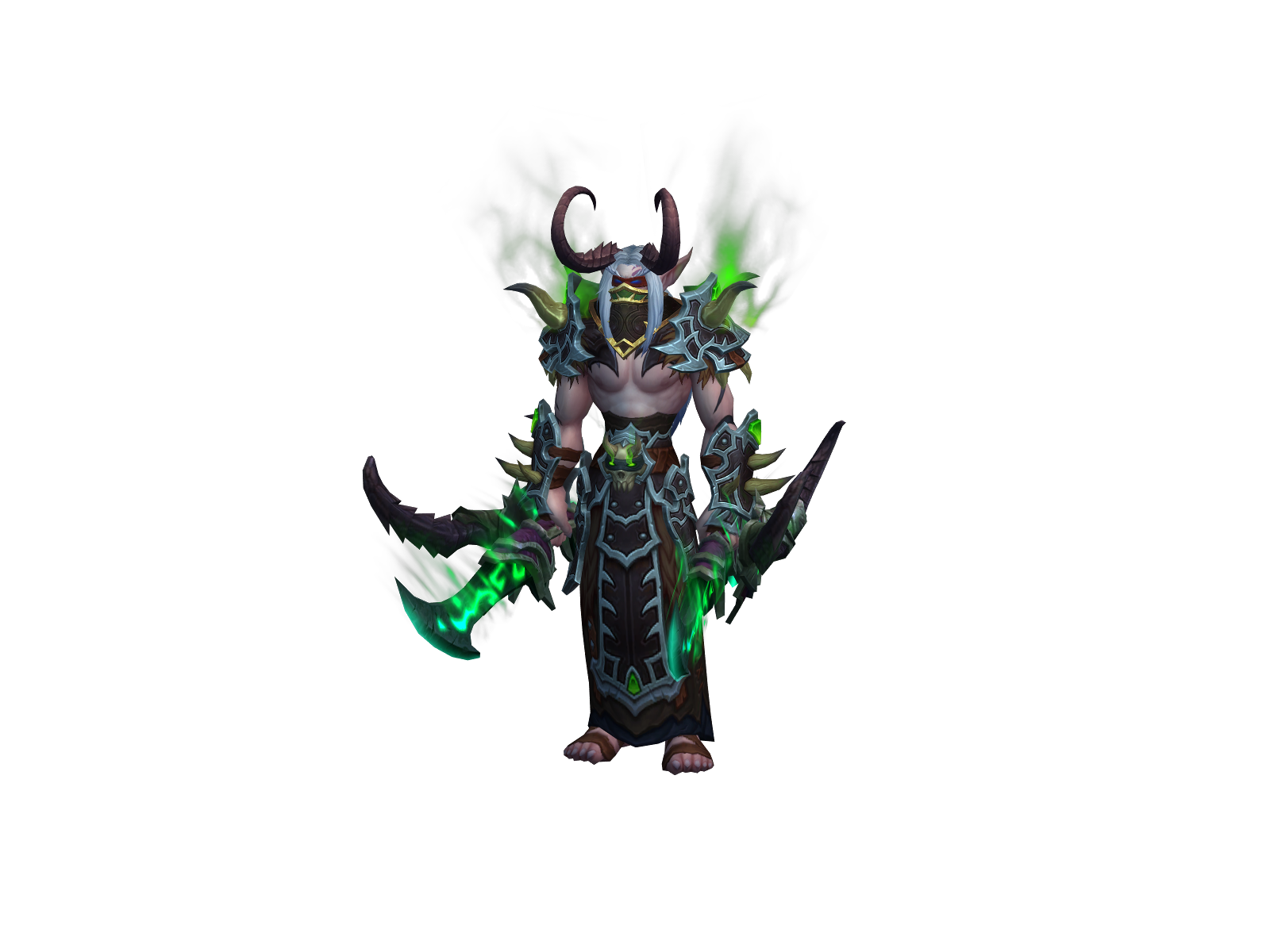 Ragenfury 3D character render