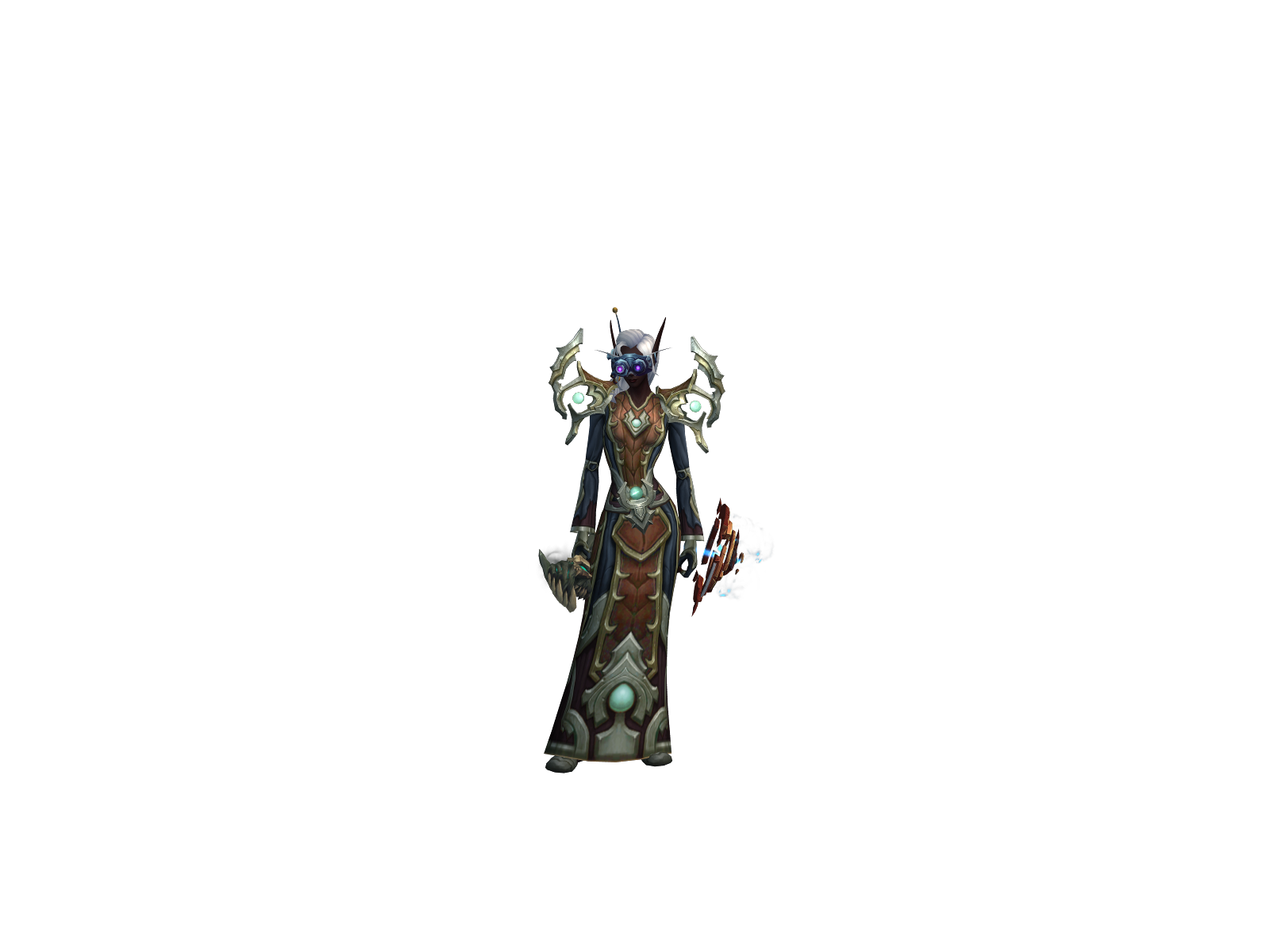 Praxis 3D character render