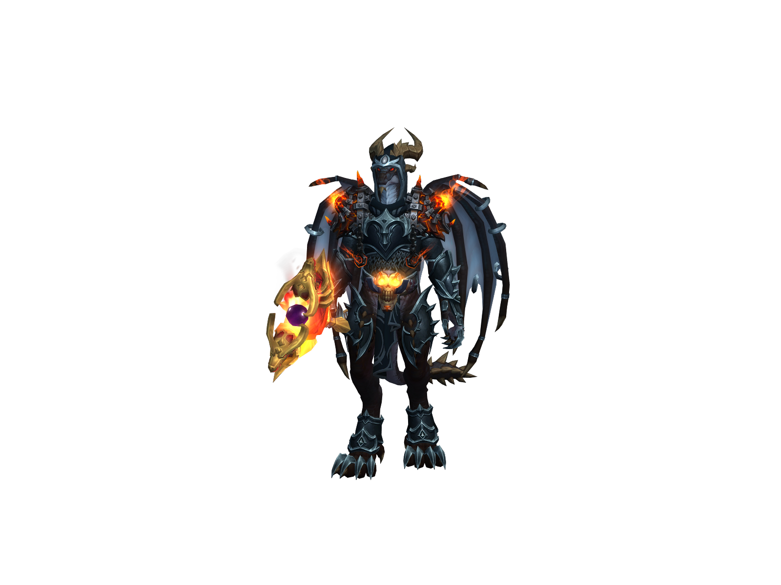 Crashout 3D character render