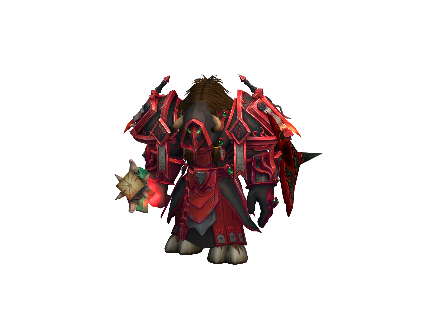 Powadin 3D character render