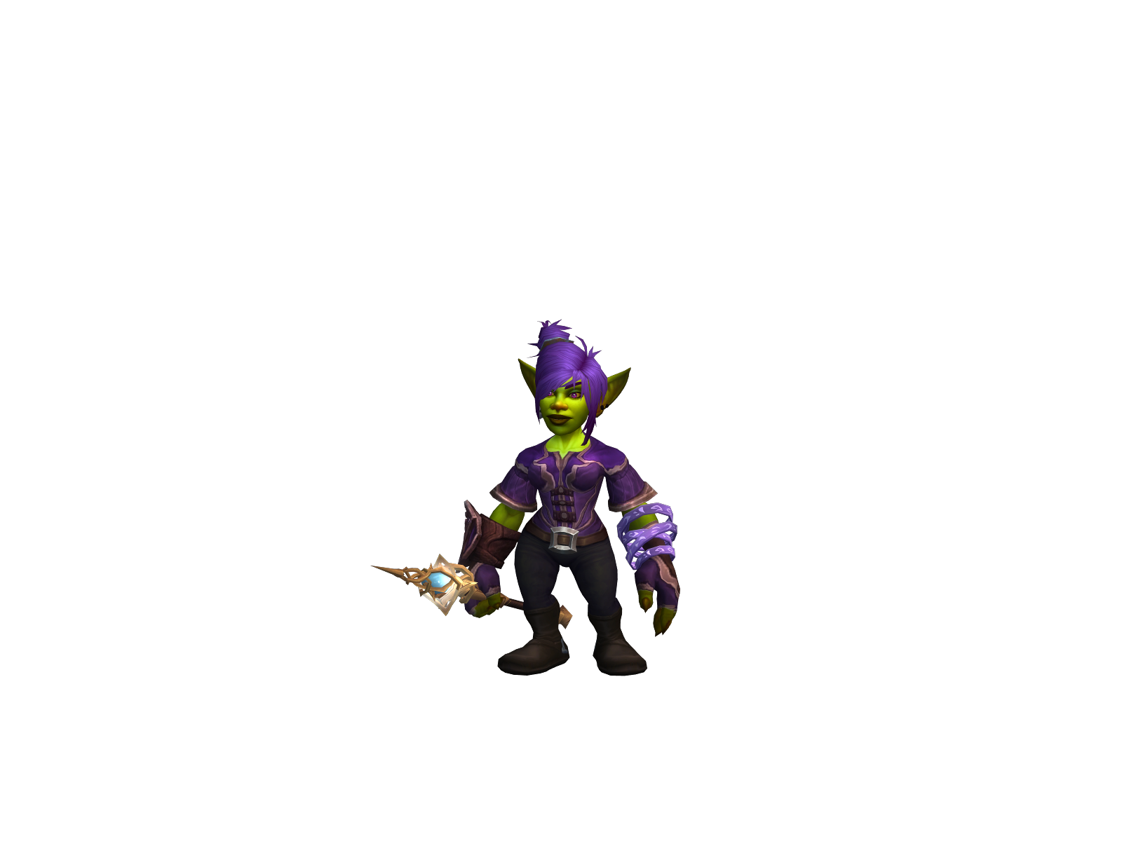 Mixie 3D character render