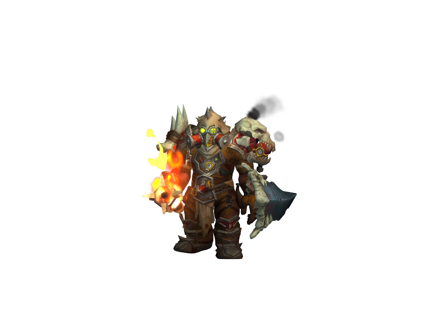 Redbearded 3D character render