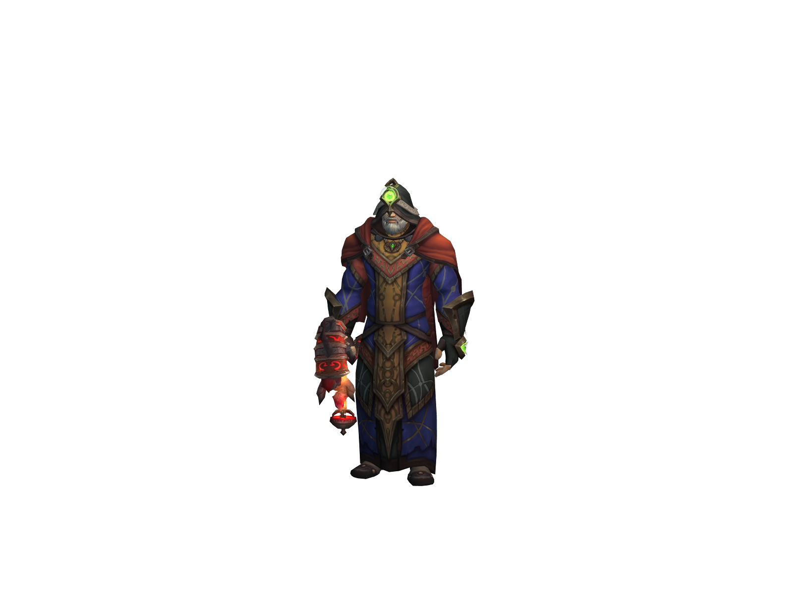 Bernzy 3D character render