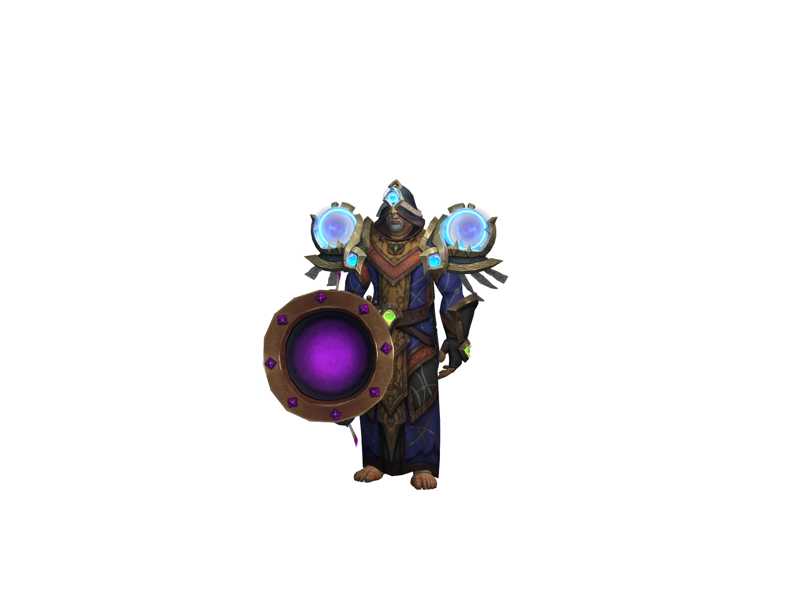 Frostage 3D character render