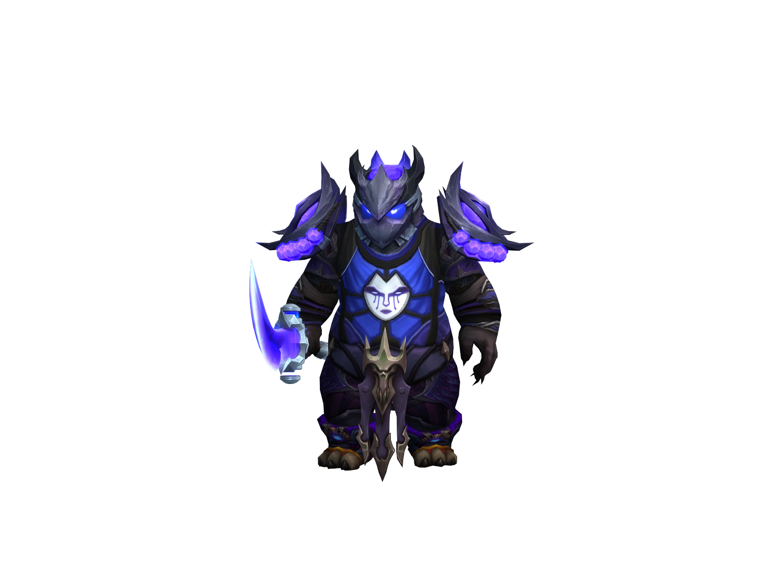 Póe 3D character render
