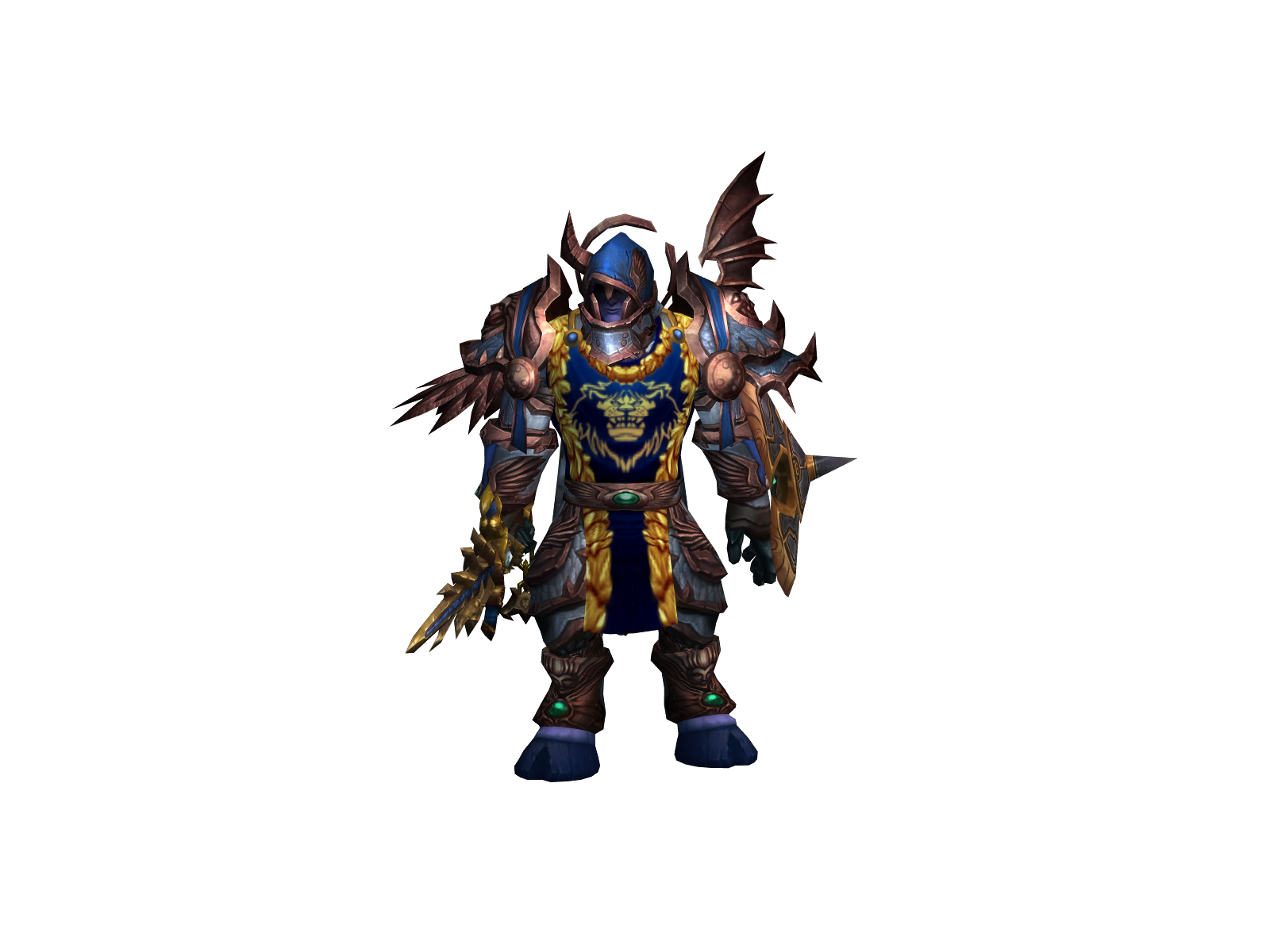 Drhades 3D character render