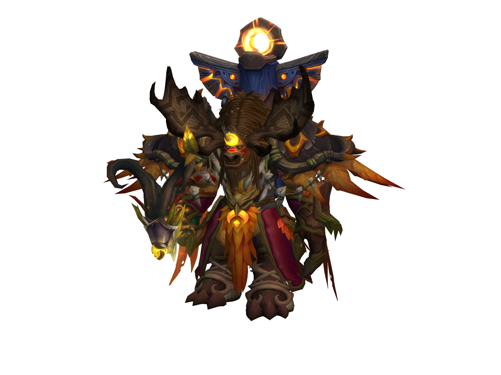 Bulldosaur 3D character render