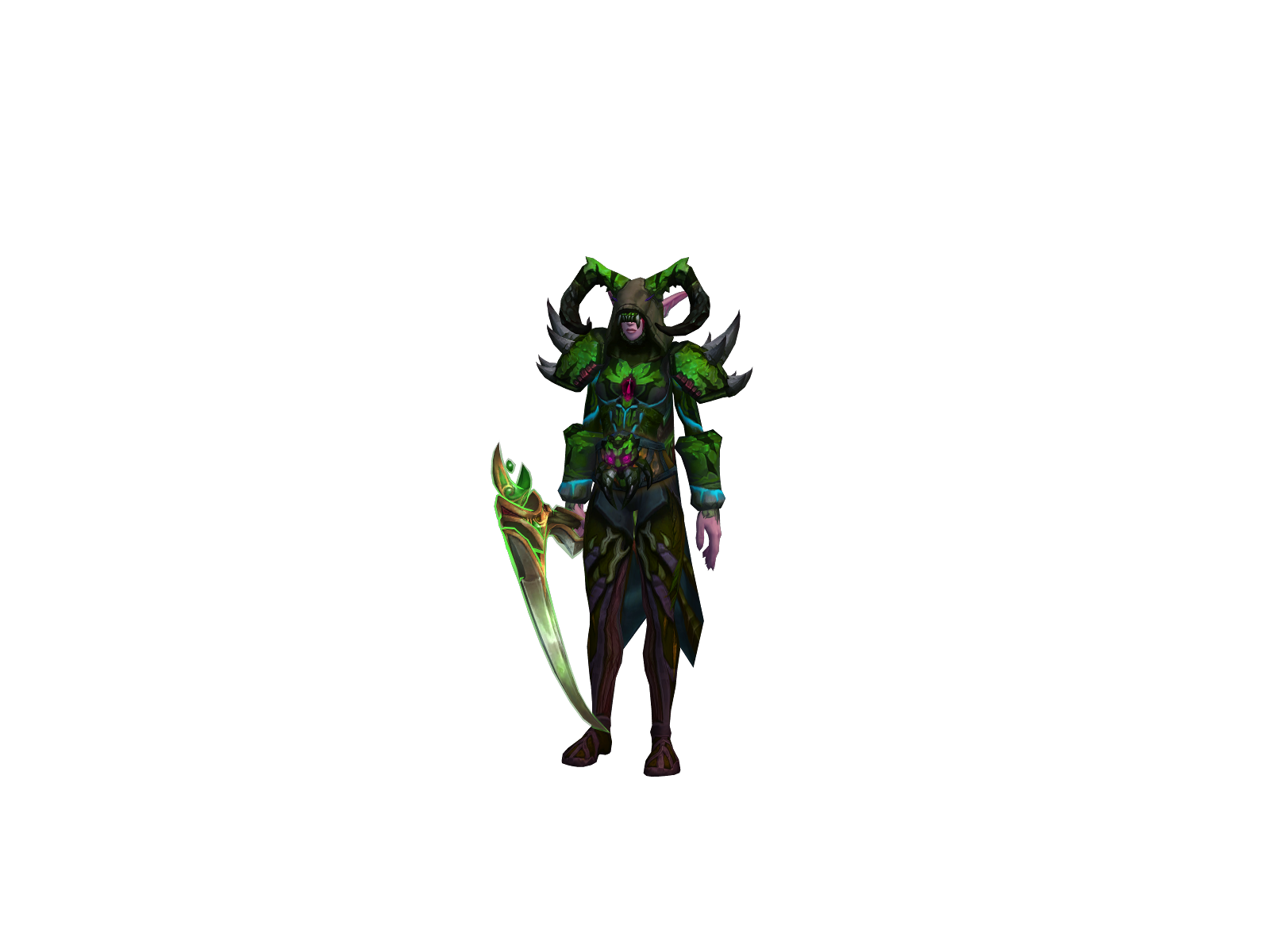Alezara 3D character render