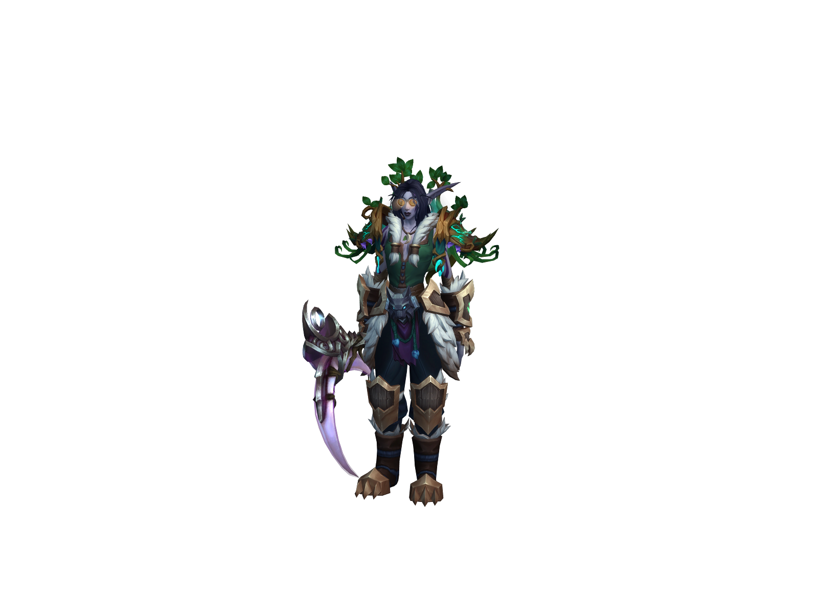 Mononoke 3D character render