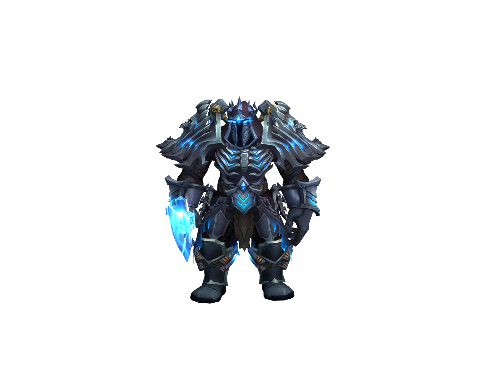 Gorax 3D character render