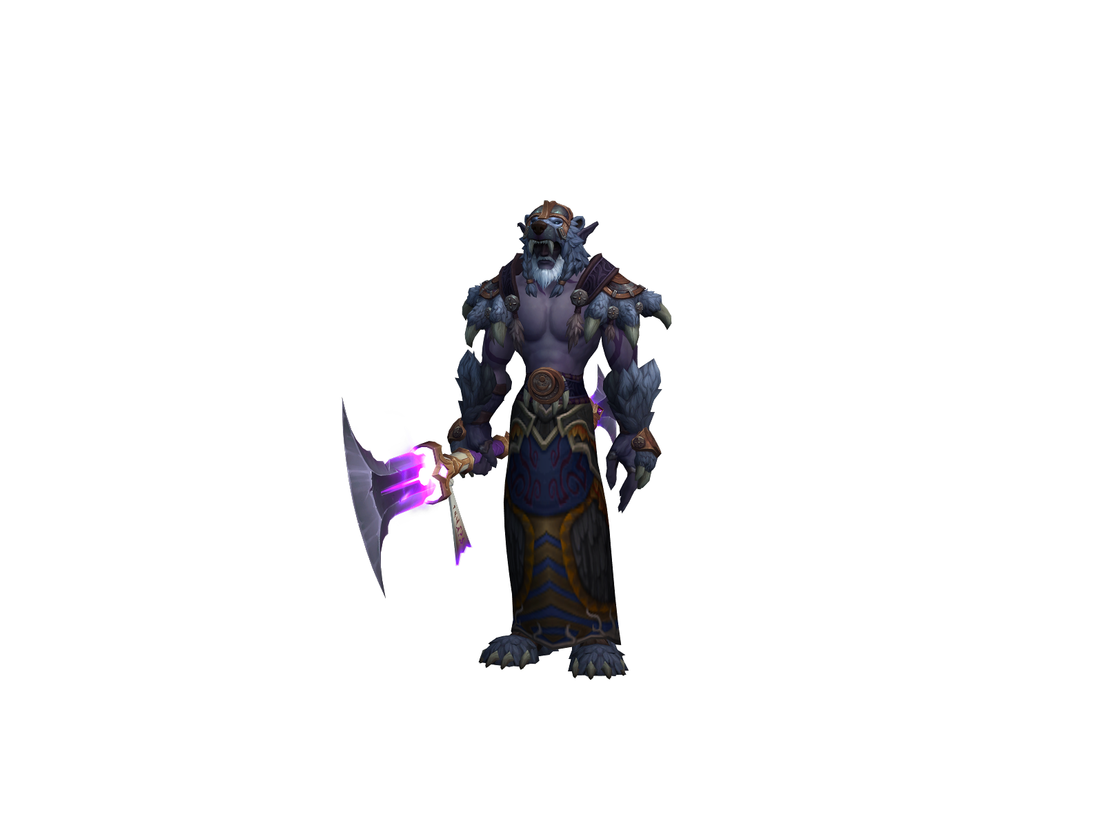 Burnbernzy 3D character render
