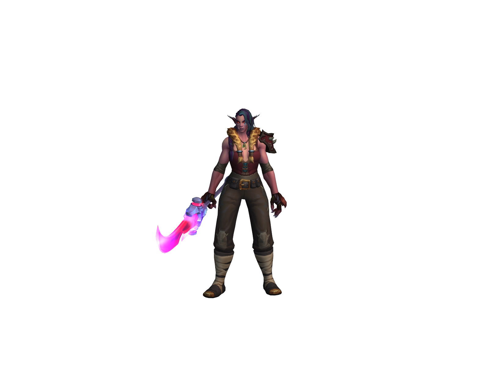 Crashy 3D character render