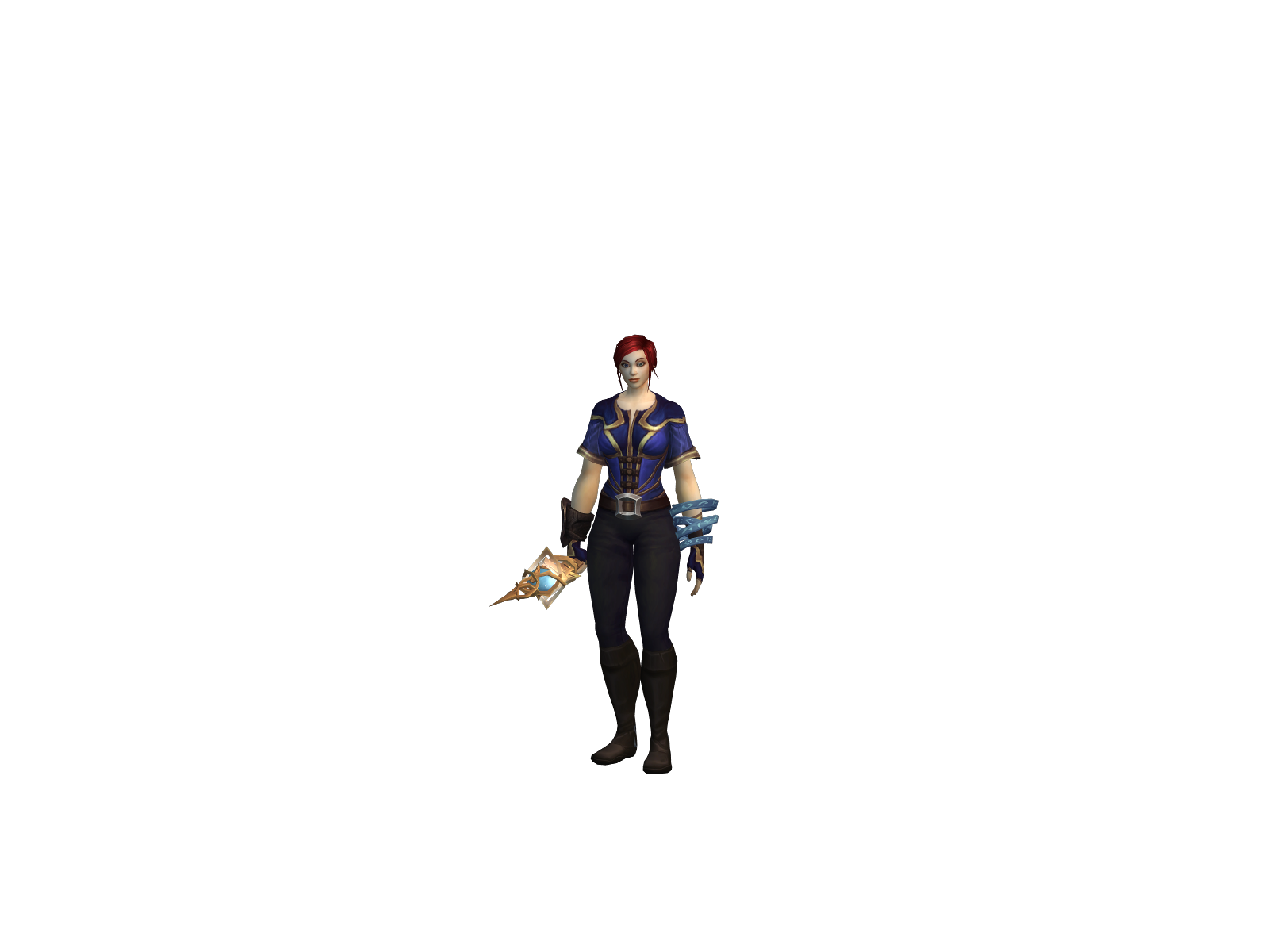 Ruma 3D character render