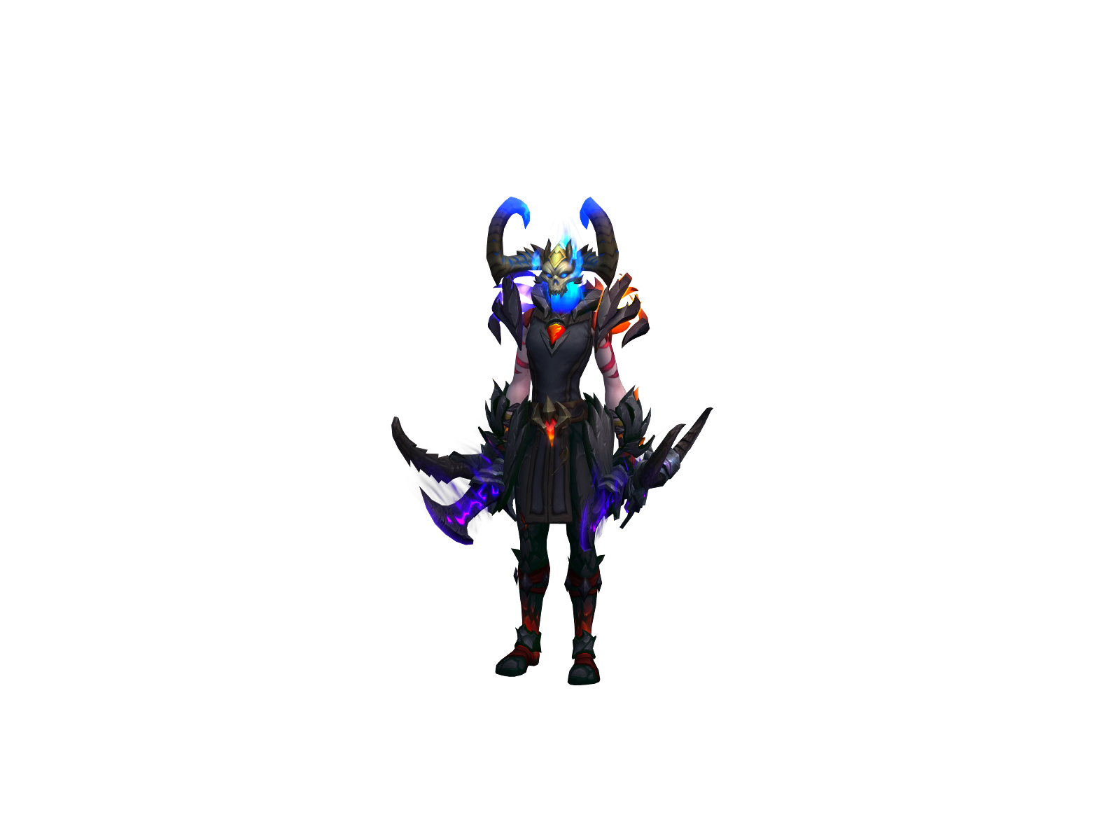 Blind 3D character render