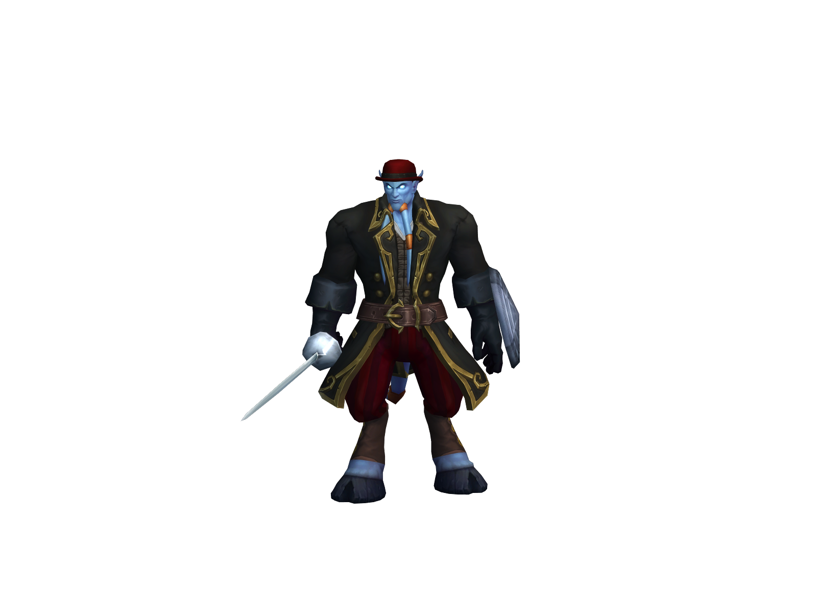 Flarel 3D character render